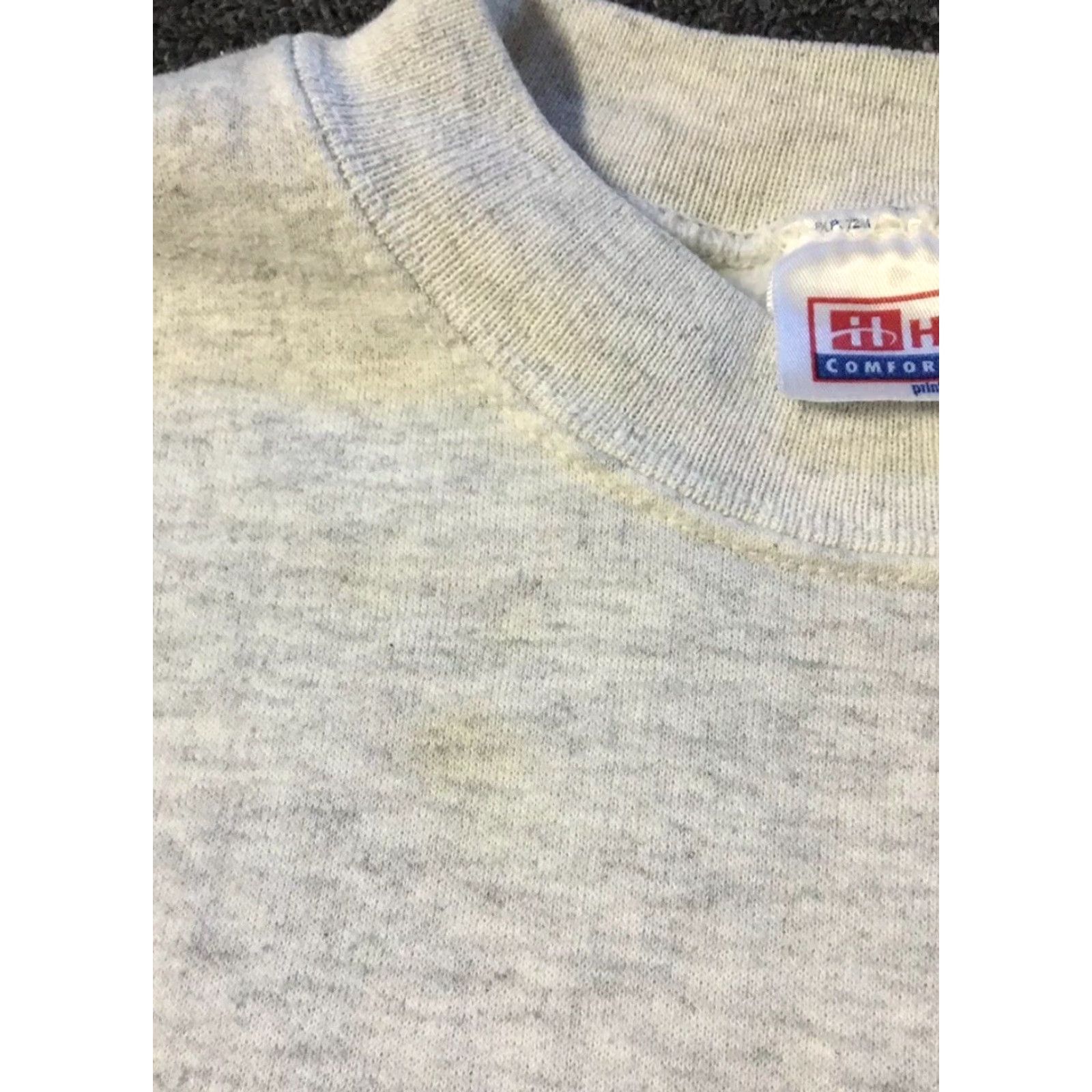 Hanes VINTAGE 90s New York City Broadway Sweatshirt M Gray Hanes Mens Size US M / EU 48-50 / 2 - 3 Thumbnail
