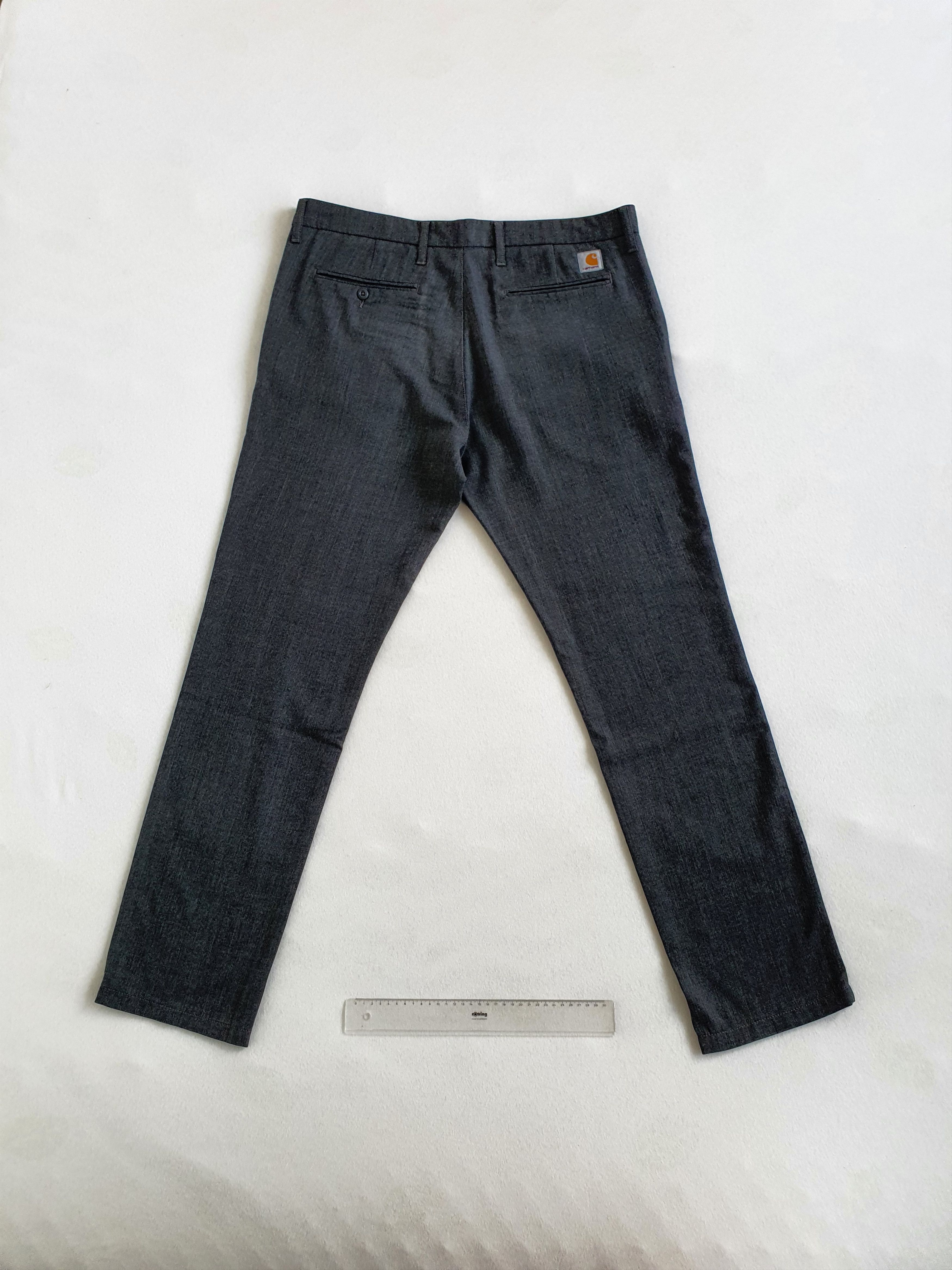 Carhartt Wip WOOL SID PANT - Trousers Pants Chinos - Gray - W36 L34 Size US 36 / EU 52 - 2 Thumbnail