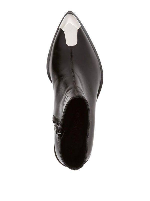 Alexander McQueen o1w1db10925 Punk Boot in Black Size US 6 / IT 36 - 4 Thumbnail