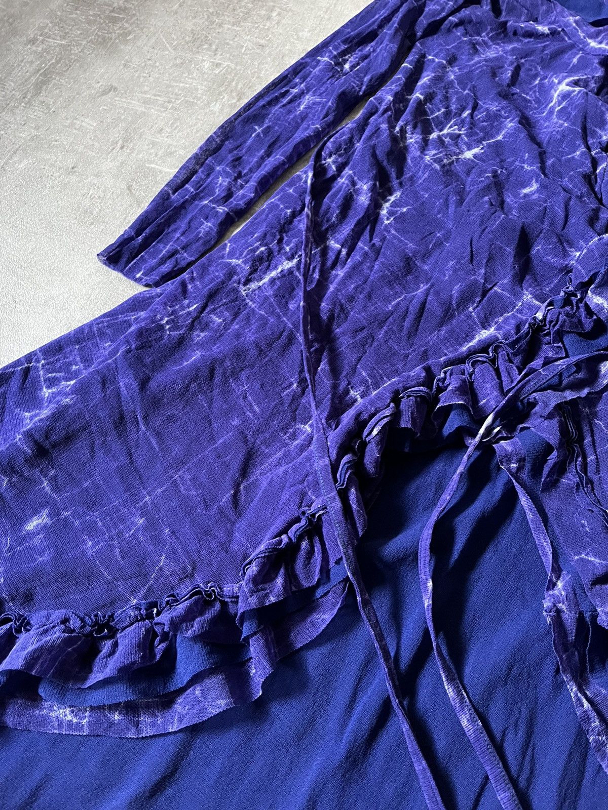 Jean Paul Gaultier Vintage Jean Paul Gaultier maille mesh purple dress Size M / US 6-8 / IT 42-44 - 5 Thumbnail