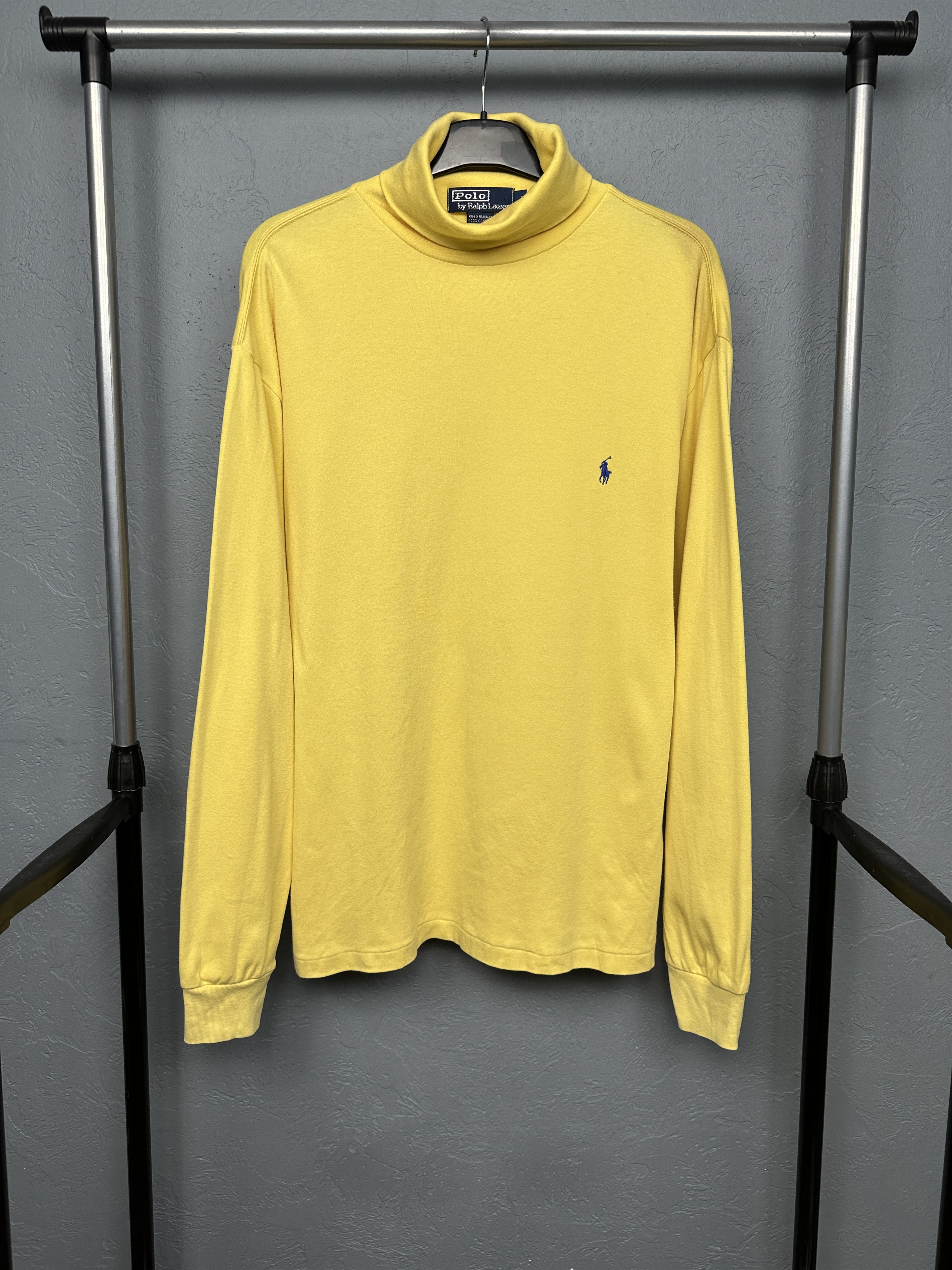Polo Ralph Lauren Polo Ralph Lauren Vintage Mens Turtleneck High Neck Sweater Size US M / EU 48-50 / 2 - 1 Thumbnail