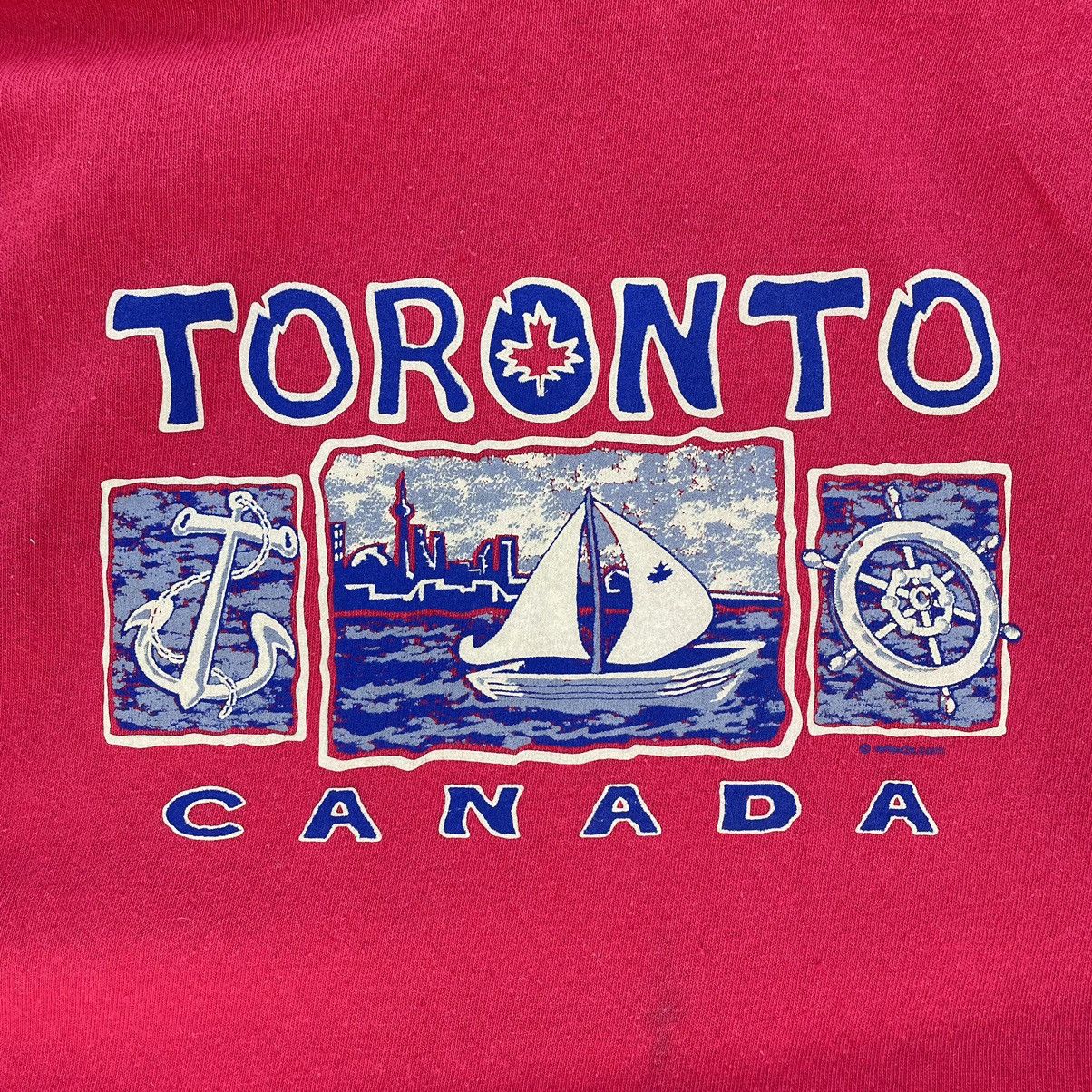 Vintage Vintage T-shirts Toronto Canada Big Logo Style USA 00s Size US M / EU 48-50 / 2 - 7 Thumbnail