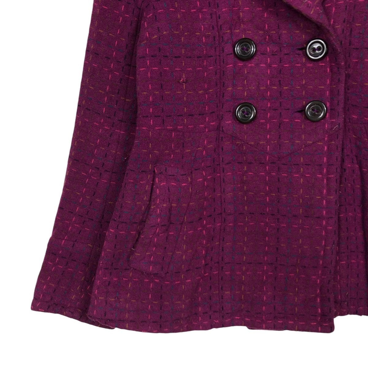 Marc by Marc Jacobs 🔥VINTAGE WOOL TWEED QUILTED JACKET MARC Size S / US 4 / IT 40 - 6 Thumbnail