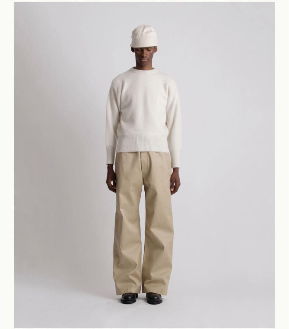 Taiga Takahashi TAIGA TAKAHASHI 2024aw Pullover Knit Sweater Ivory 36 Size US S / EU 44-46 / 1 - 2 Thumbnail