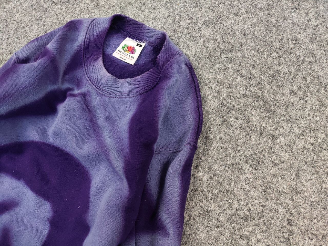 Vintage Vintage 90's Aphex Twin Logo Sun Faded Boxy Blank Sweatshirt Size US S / EU 44-46 / 1 - 4 Thumbnail