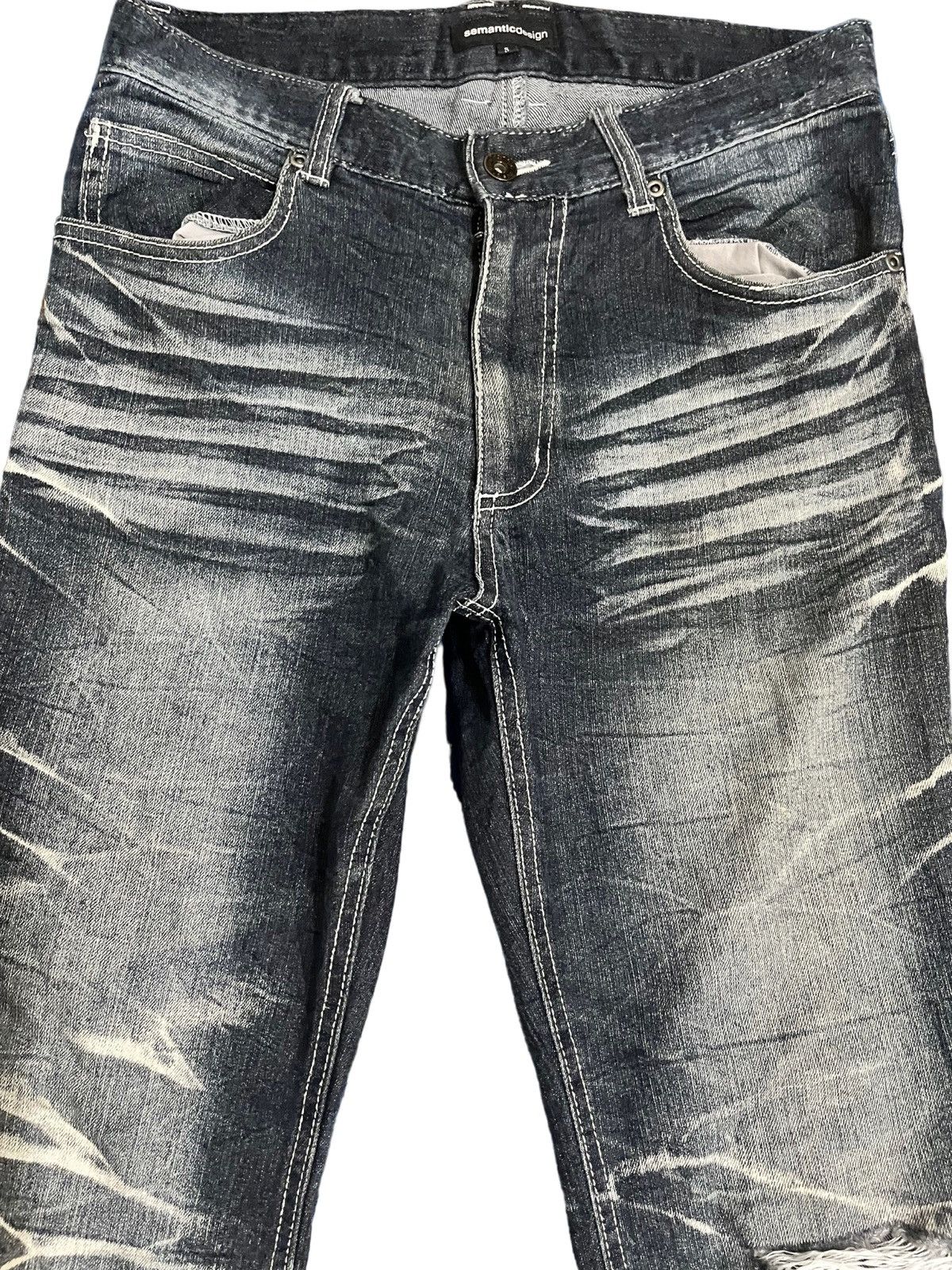 semanticdesign Vintage Semantic Design Curvy Denim Size US 29 - 2 Thumbnail