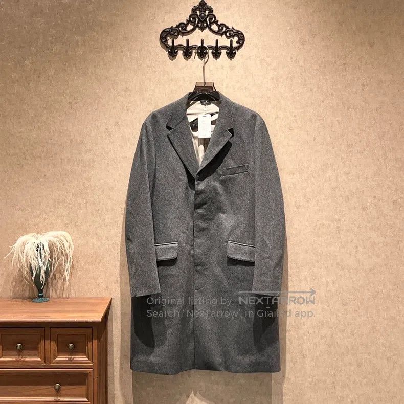 Loro Piana Loro Piana Grey Cashmere Coat Size US L / EU 52-54 / 3 - 1 Thumbnail