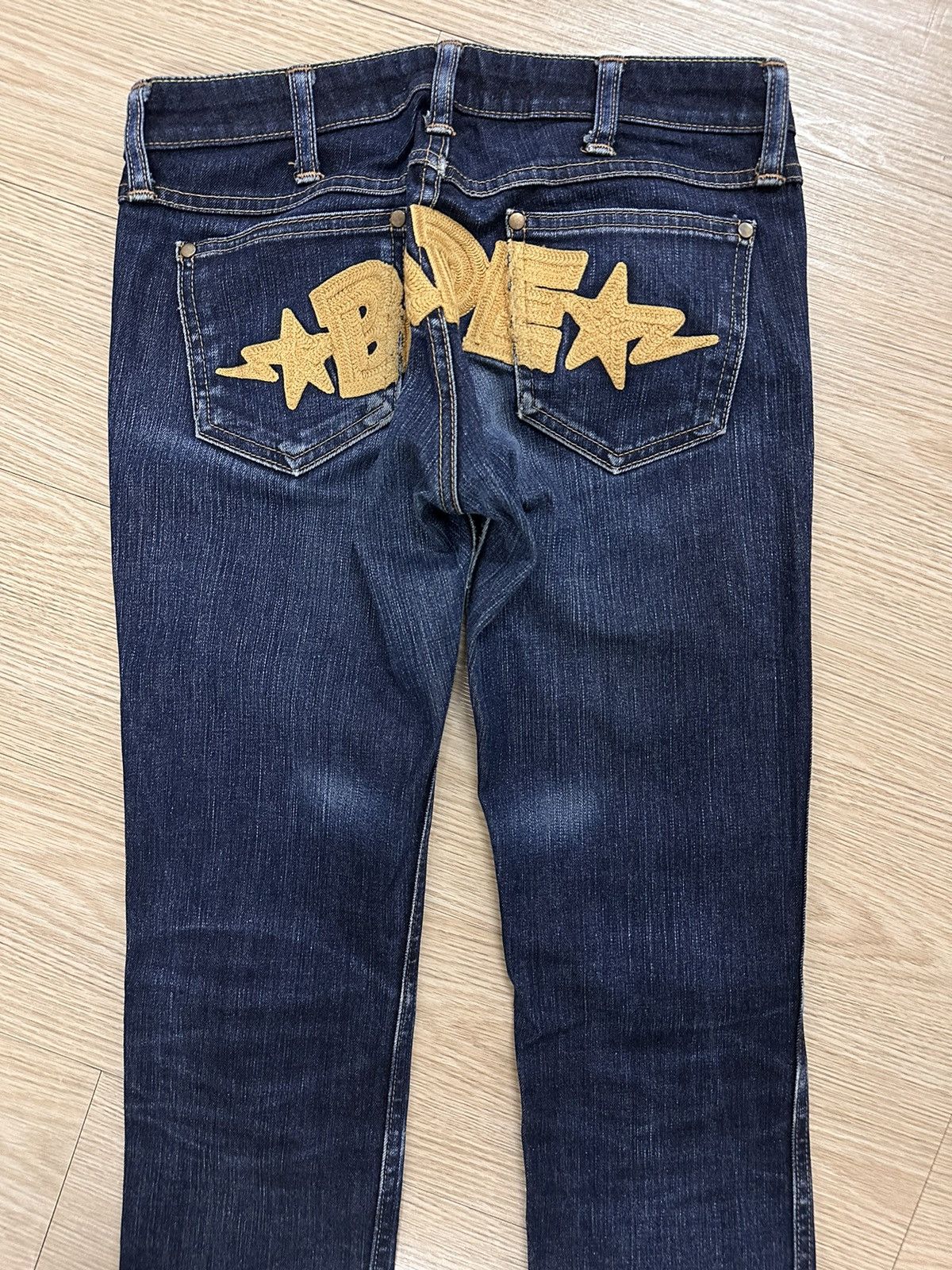 Bape Bape Embroidery Denim Size 28" / US 6 / IT 42 - 13 Thumbnail