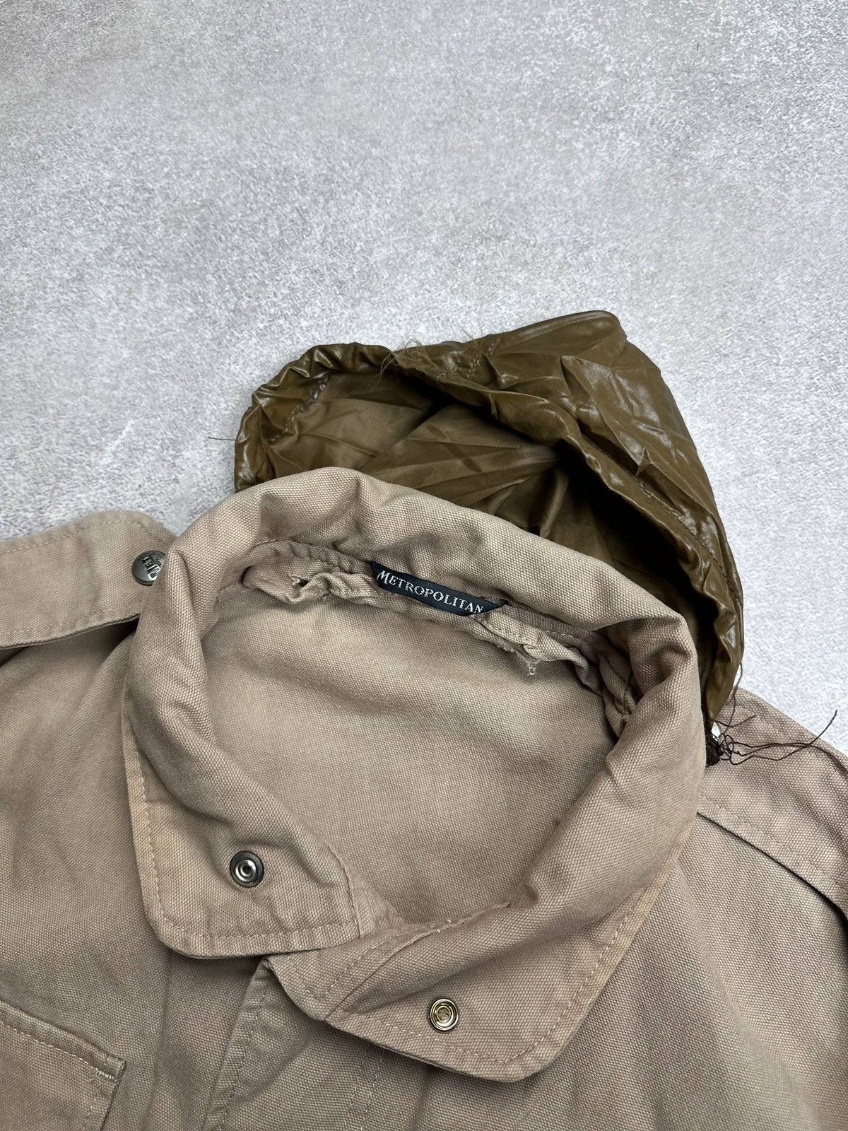 Vintage Vintage Metropolitan M-61 Army Style Nylon Hood Jacket M Size US M / EU 48-50 / 2 - 4 Thumbnail
