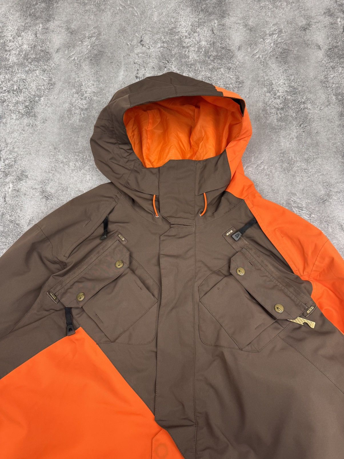Oakley Oakley Men Thinsulate Loose Fit Ski Jacket Orange Brown XXL Size US XXL / EU 58 / 5 - 16 Thumbnail