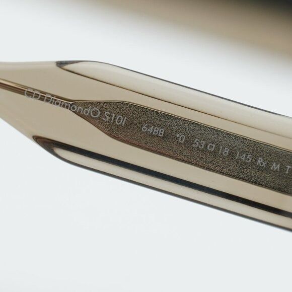 Dior Dior CD DIAMONDO S10I 64BB Eyeglasses Brown 53mm Square Size ONE SIZE - 10 Thumbnail