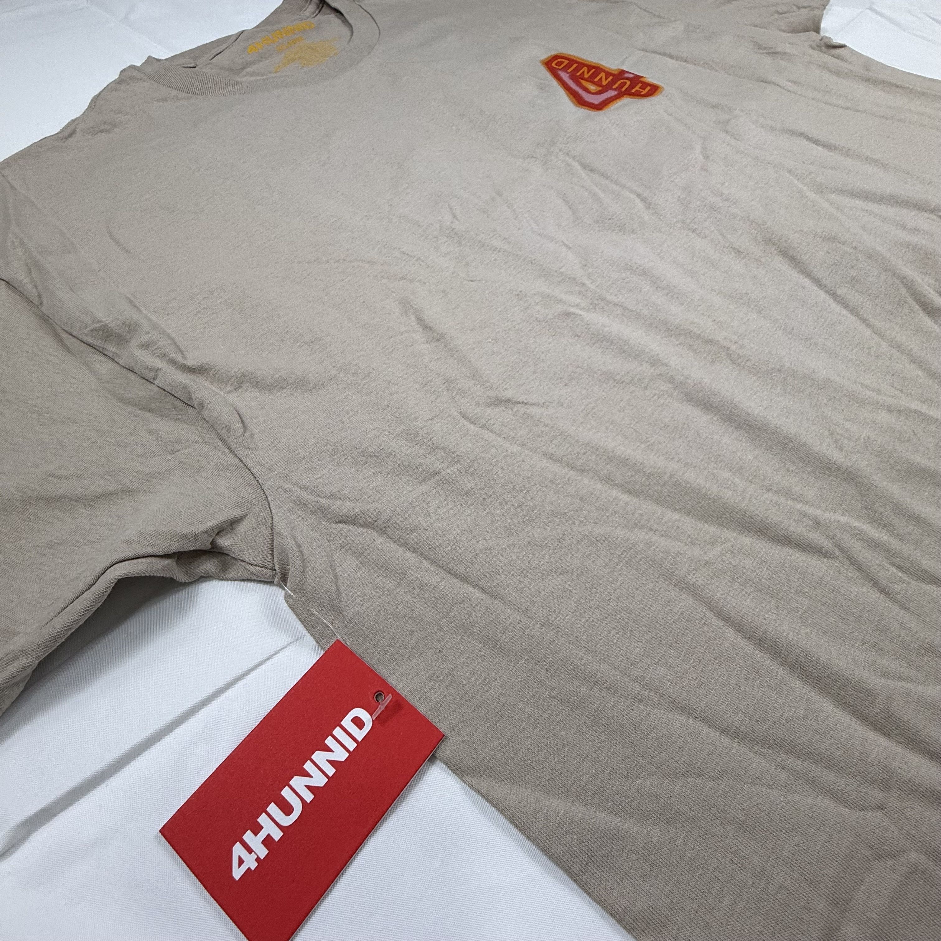 4HUNNID 4HUNNID Mens Tan Good Sex No Stress Puff Size US XXL / EU 58 / 5 - 4 Thumbnail