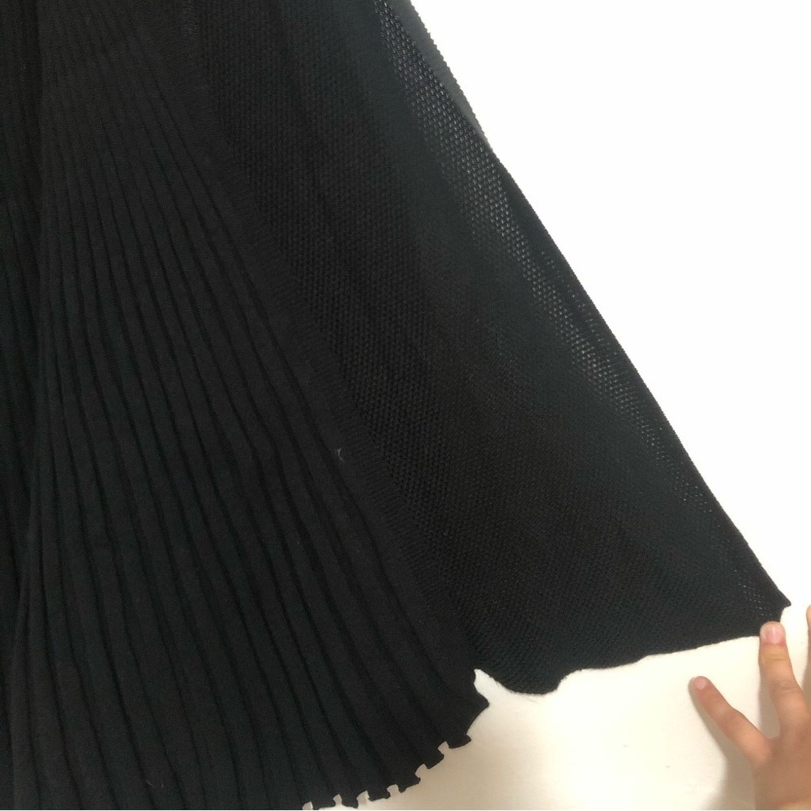 Other Catwalk Studio Knit Black Draped Open Cardigan Sweater Size S / US 4 / IT 40 - 6 Thumbnail