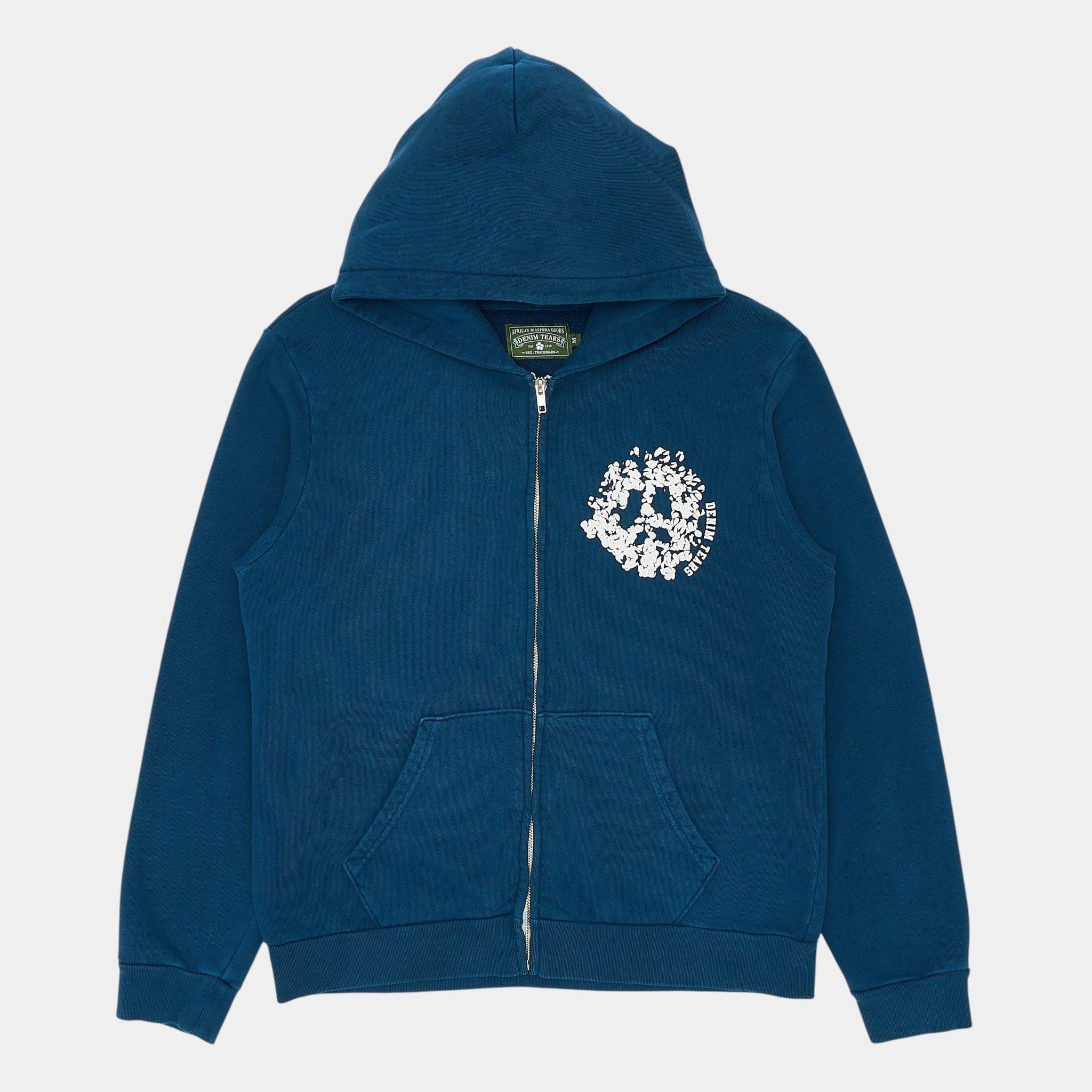 DENIM TEARS × READYMADE LOGO EMBROIDERED HOODIE | Grailed