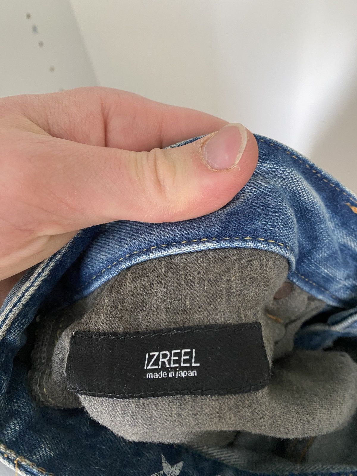 Izreel  Kazuhiro Takakura Japanese avant garde jeans Size US 32 / EU 48 - 3 Thumbnail