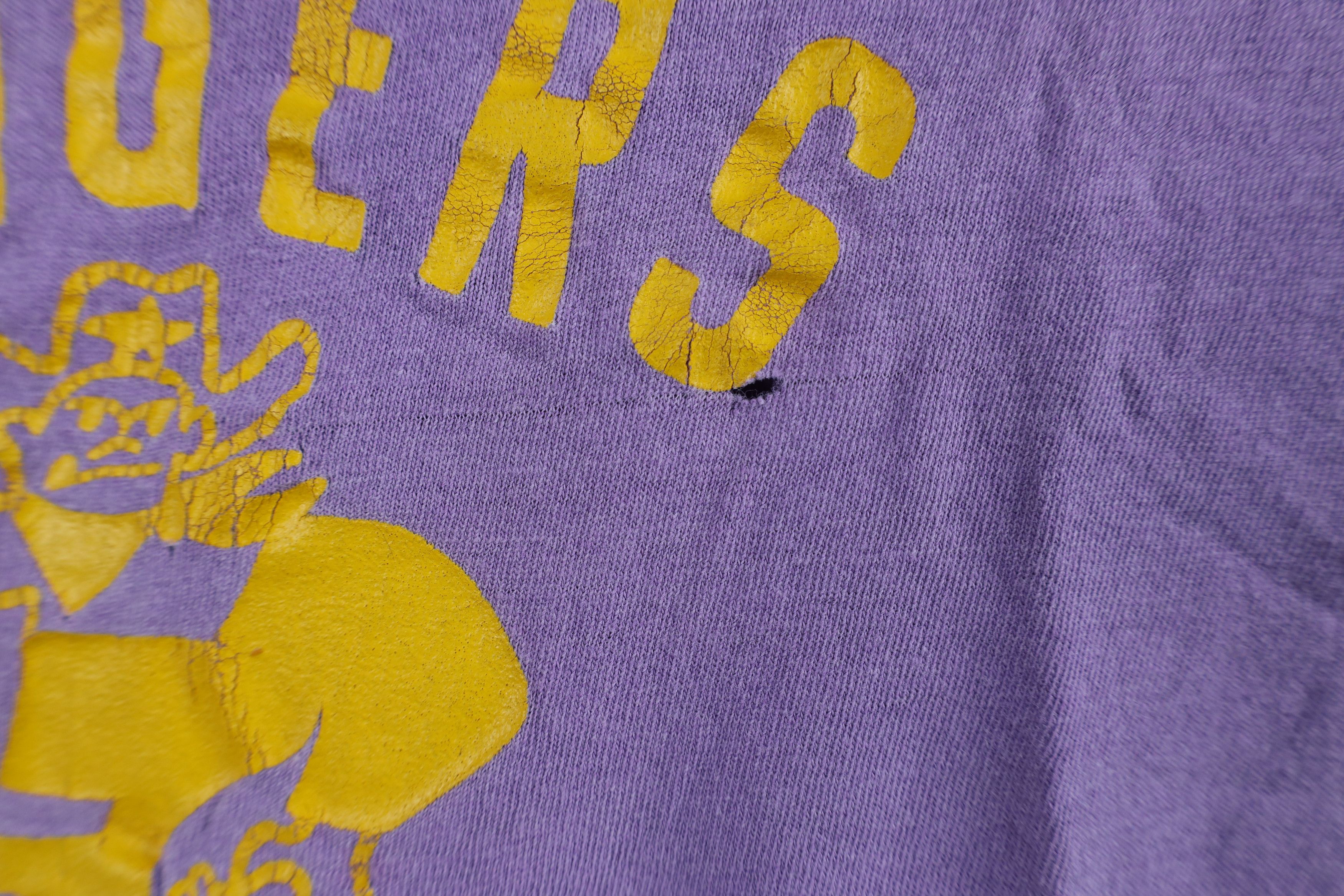 Russell Athletic Vintage 70s Russell Athletic Rangers T-Shirt Purple USA Size L / US 10 / IT 46 - 6 Thumbnail