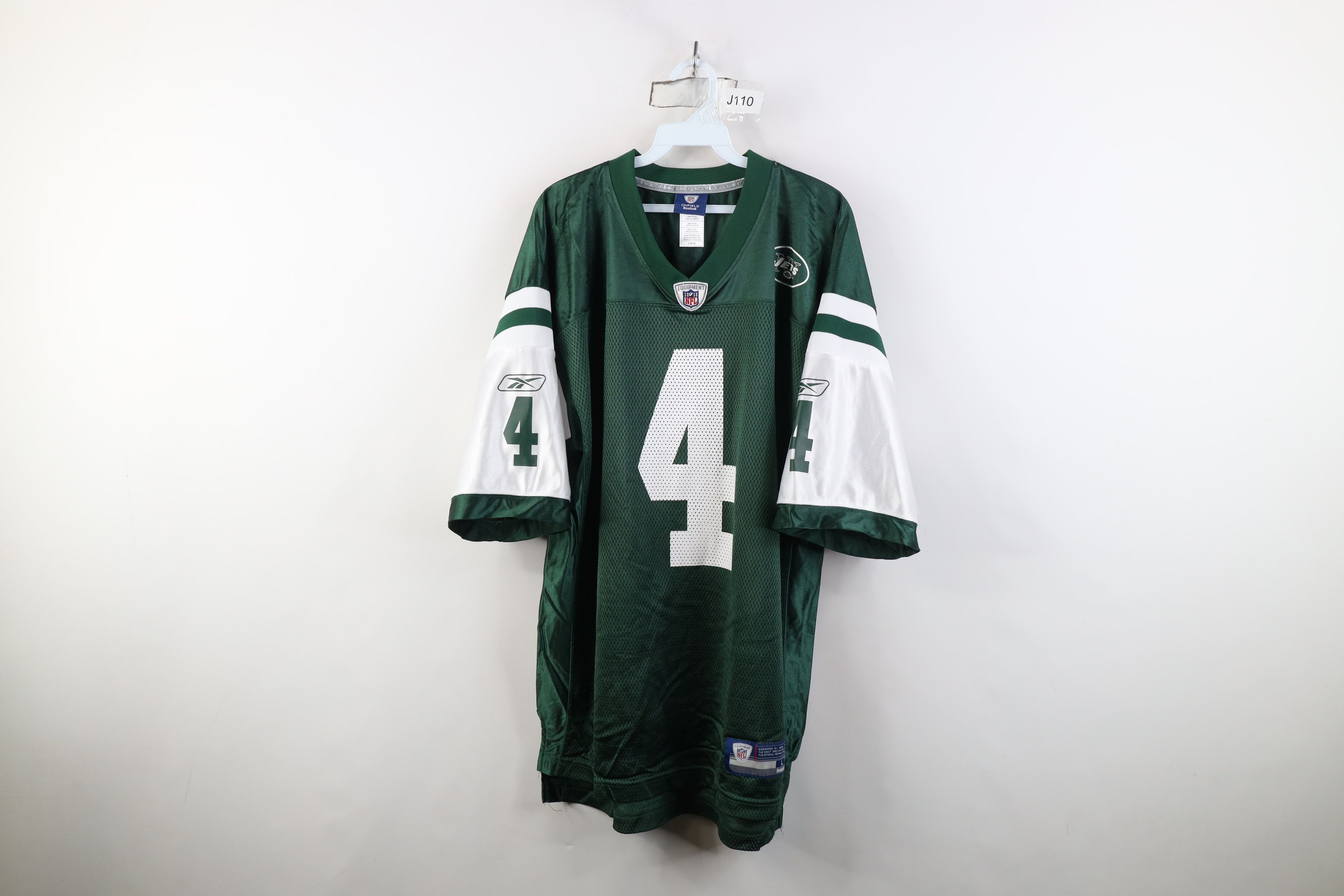 Reebok Vintage Reebok On Field New York Jets Football Jersey #4 Size US L / EU 52-54 / 3 - 1 Thumbnail
