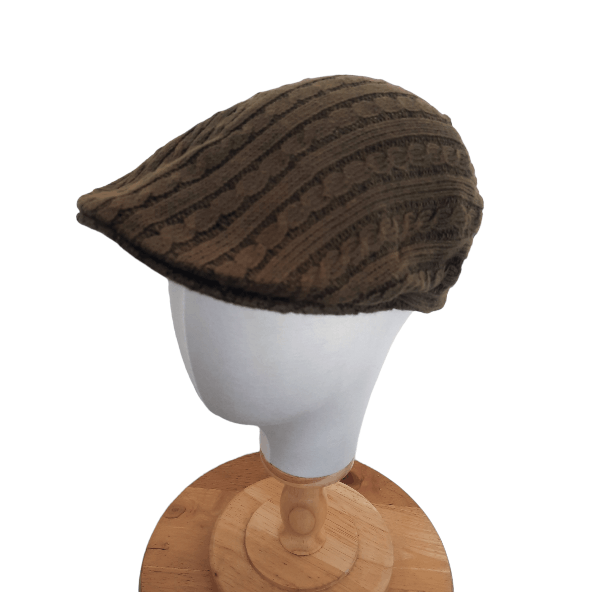 Japanese Brand 🔥Vintage signifincance green army knit beretta flat hat Size ONE SIZE - 1 Thumbnail