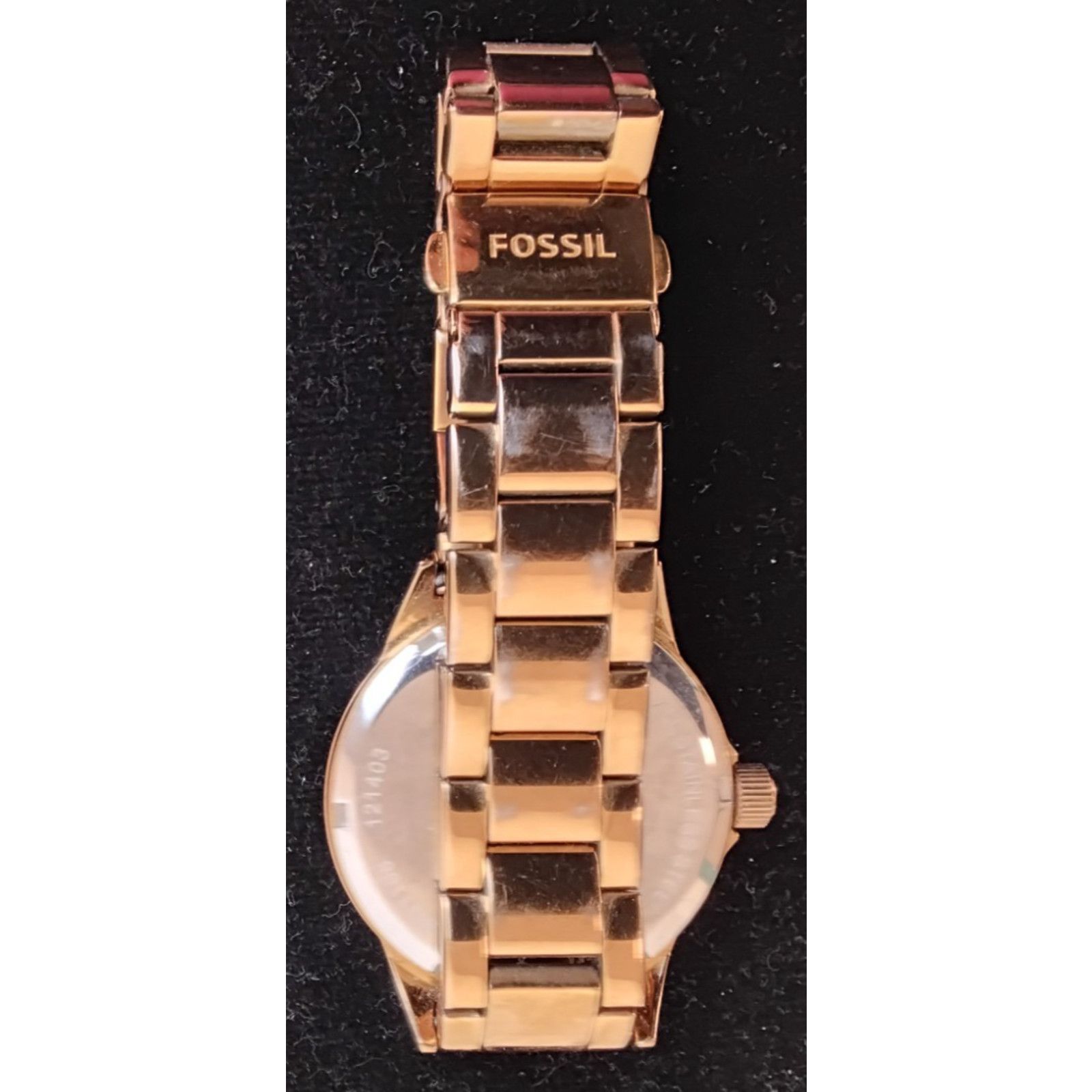 Fossil Fossil Watch Ladies BQ1108 Rose Gold Stainless Steel Size ONE SIZE - 6 Thumbnail