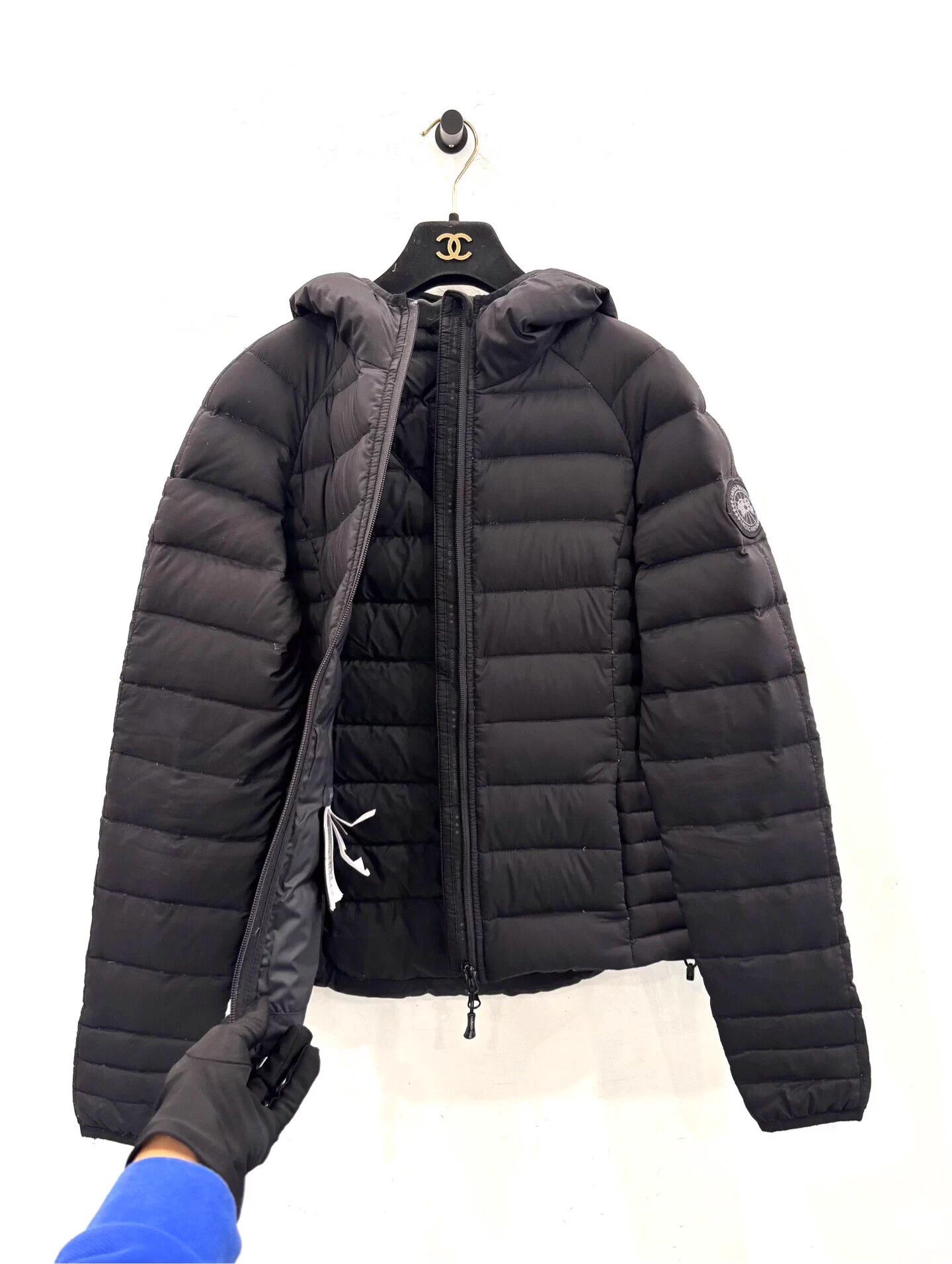 Canada Goose Canada Goose Brookvale women's black logo puffer XS Size XS / US 0-2 / IT 36-38 - 4 Thumbnail