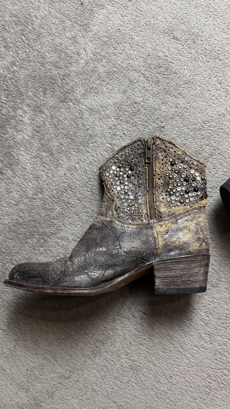 Sendra Vintage Sendra Western Cowboy Leather Boots y2k miu miu Size US 7 / IT 37 - 5 Thumbnail