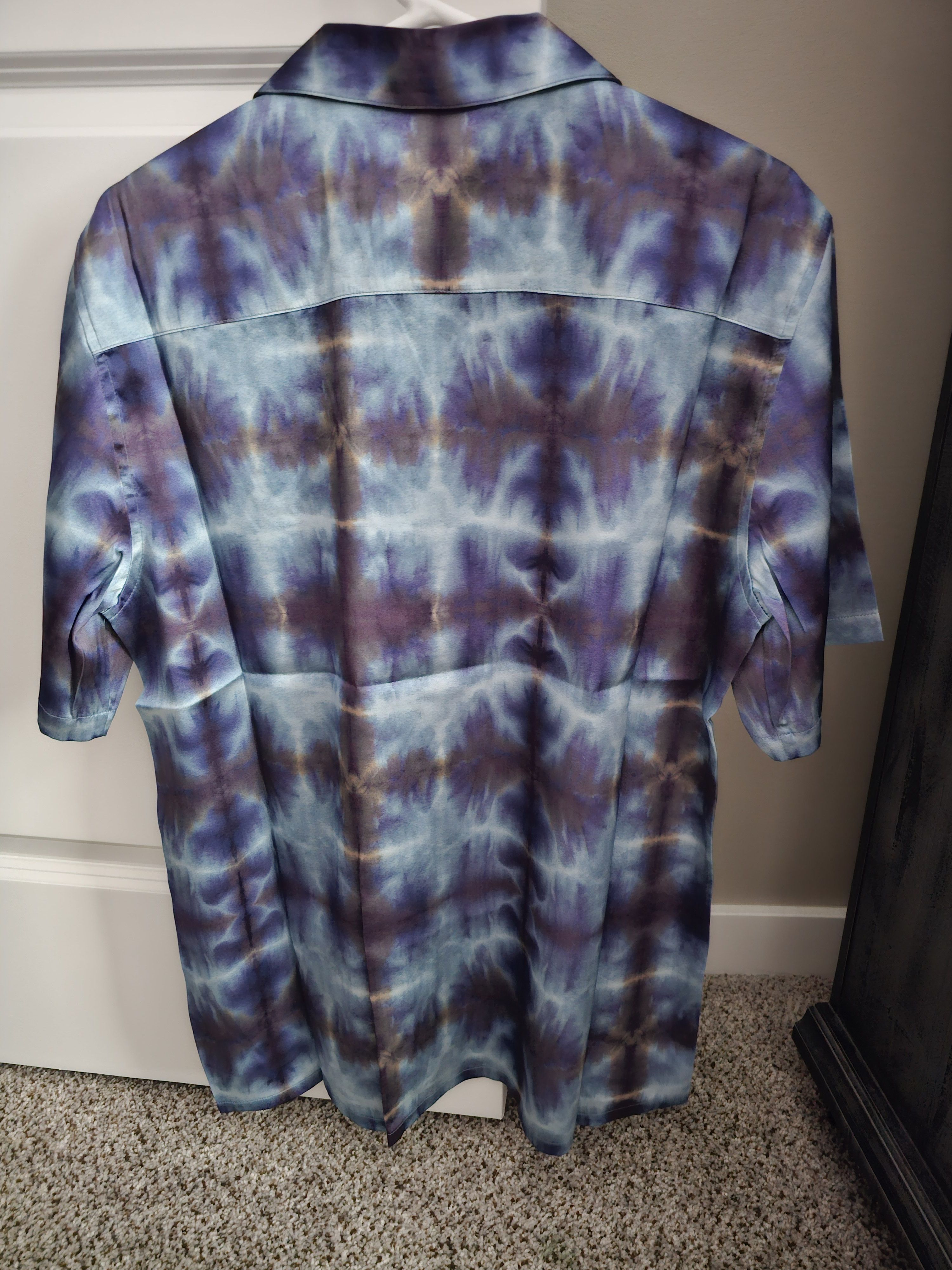 Nahmias Nahmias Tye Dye Miracle Academy Silk Shirt Size US M / EU 48-50 / 2 - 6 Thumbnail