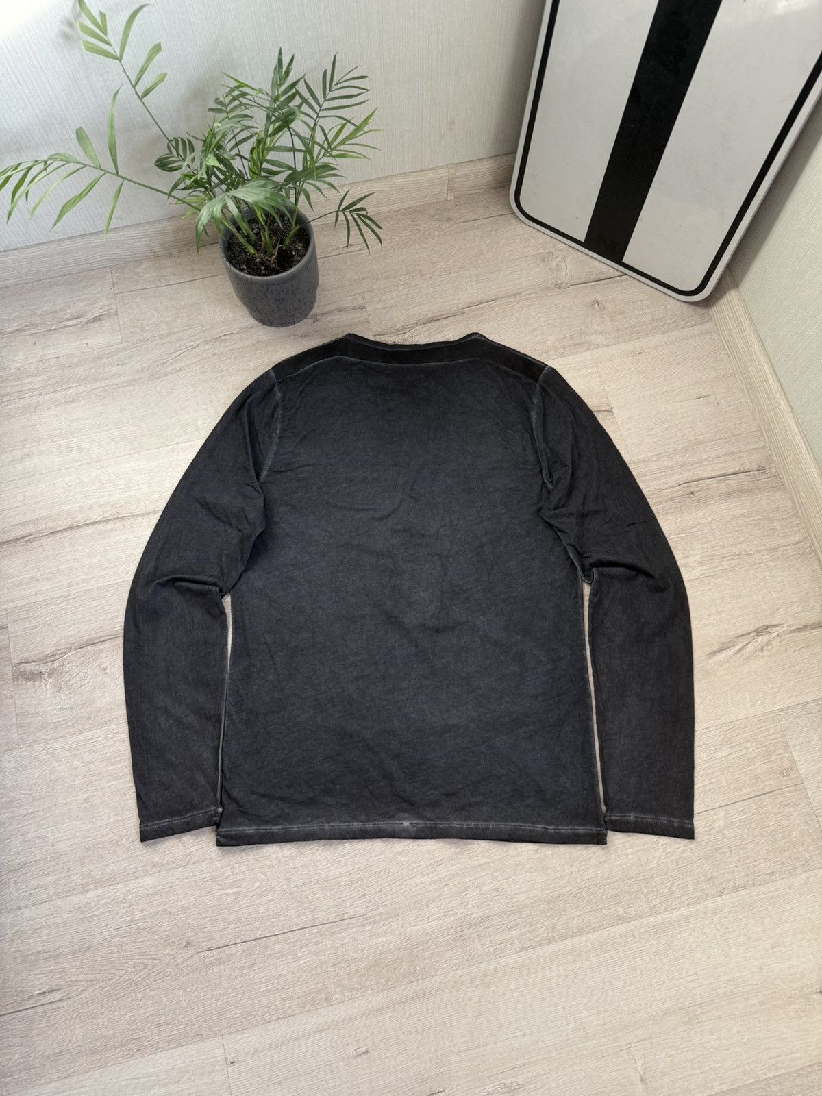 20471120 × Japanese Brand Rare Drakewood Washed Longsleeve A Cold Wall Style Y2k Size US L / EU 52-54 / 3 - 8 Thumbnail