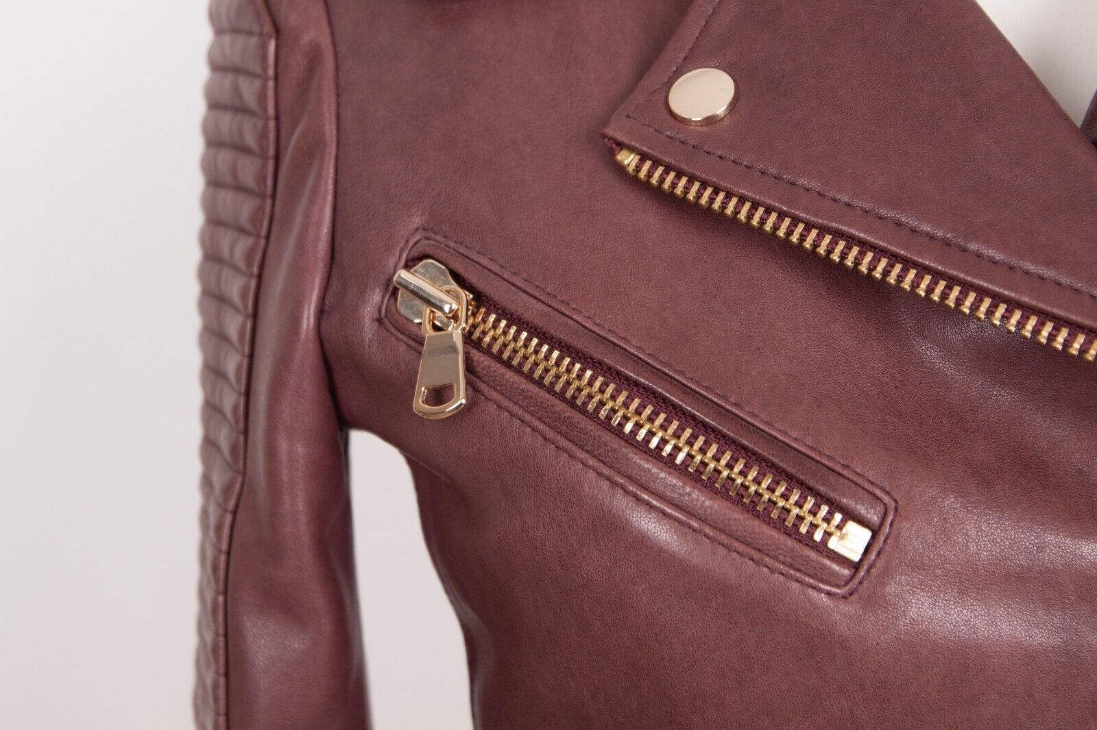 TWINSET Twinset SIMONA BARBIERI Real Leather Biker Jacket Size S / US 4 / IT 40 - 8 Thumbnail
