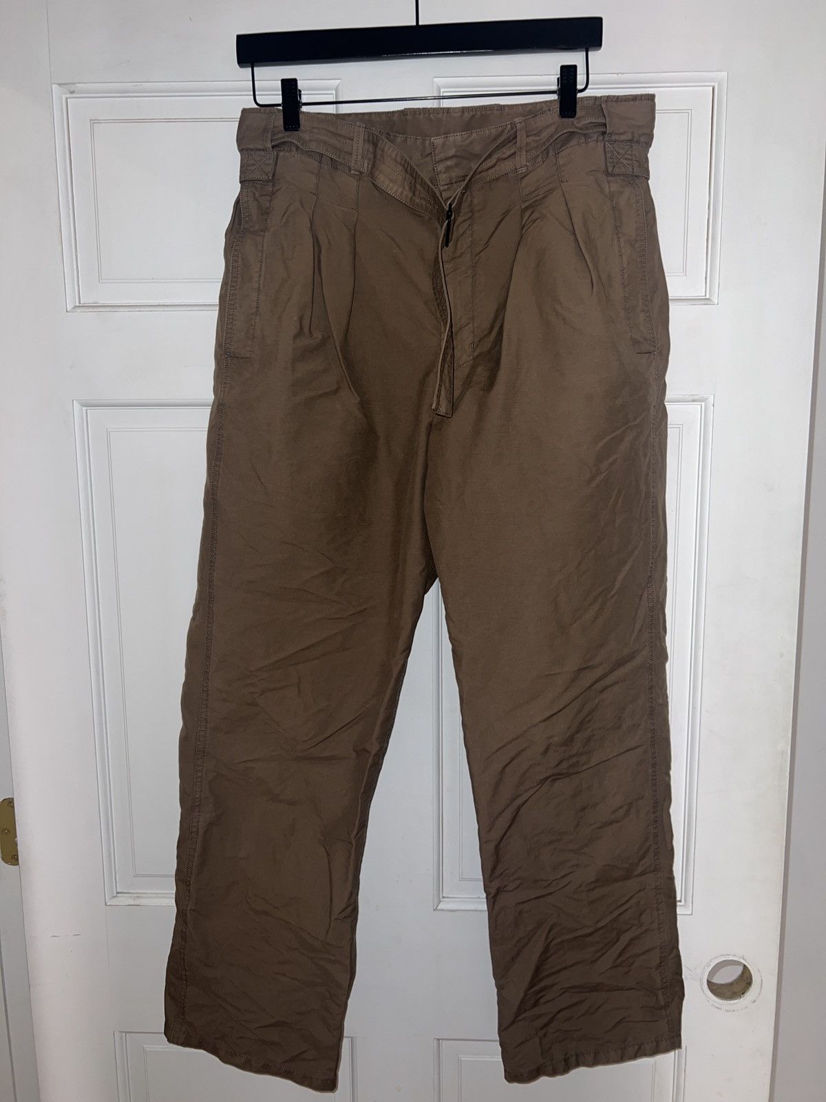 Lemaire Lemaire Belted Trousers Size US 33 - 1 Thumbnail