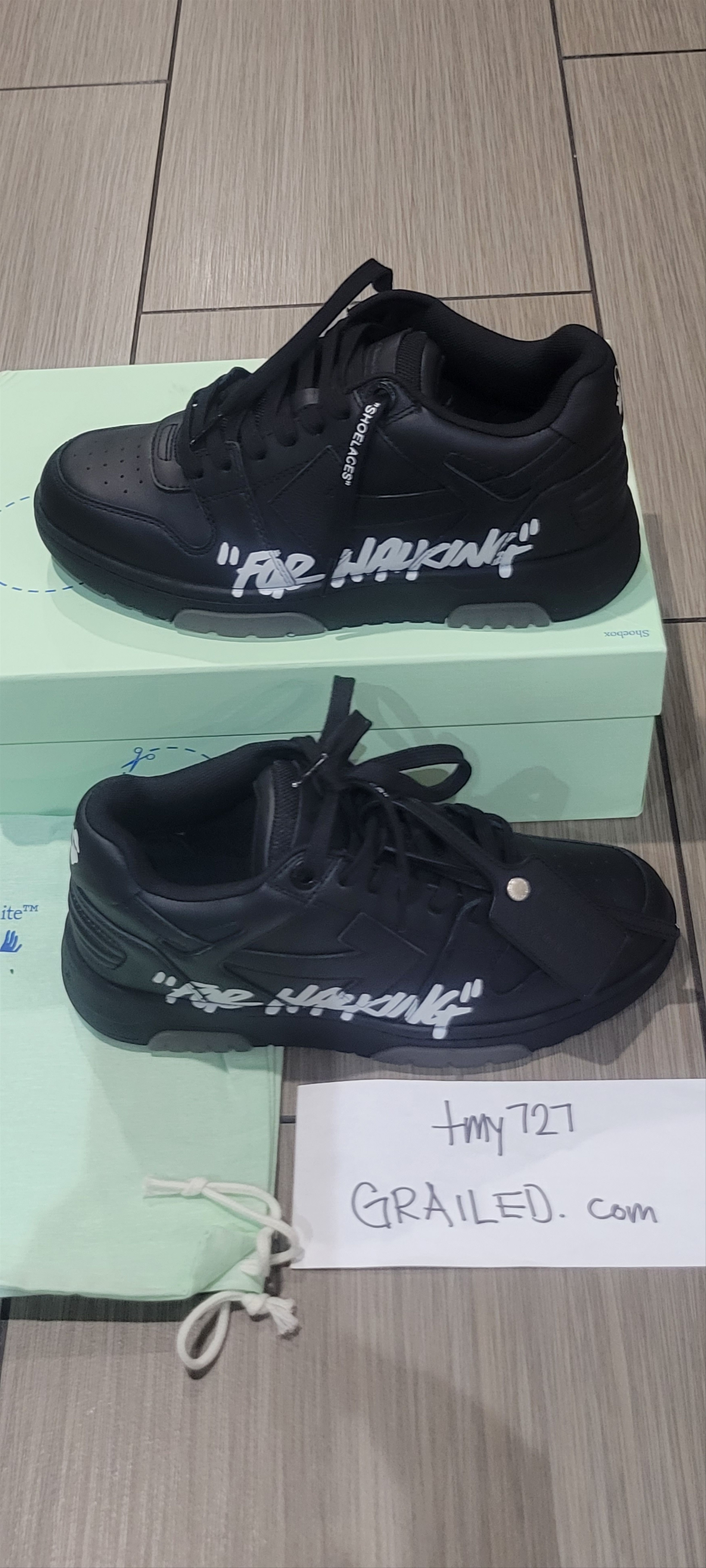Off-White Out Of Office For Walking Size US 6 / EU 39 - 3 Thumbnail