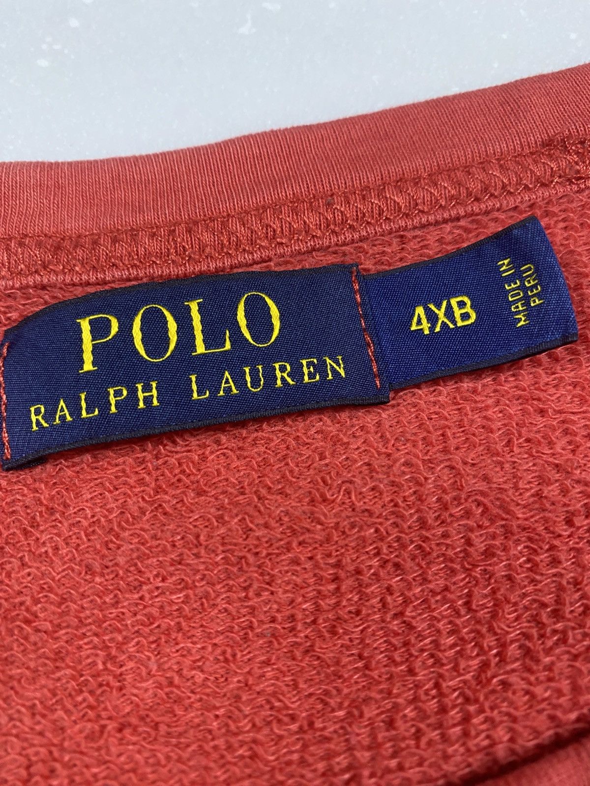 Polo Ralph Lauren Rare Plus Size 4XL Polo RL Crewneck Size US XXL / EU 58 / 5 - 3 Thumbnail