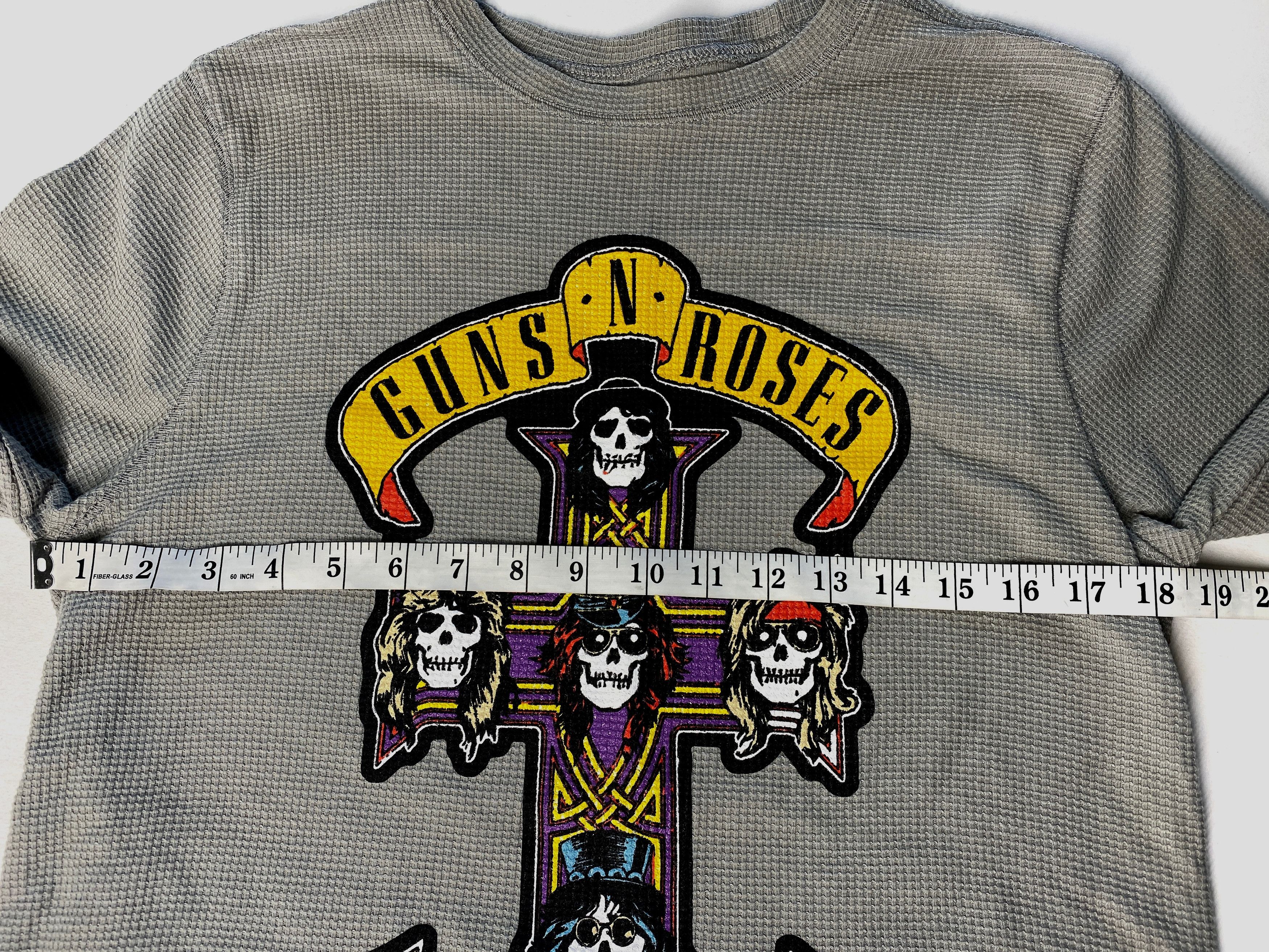 Other Streetwear grey long sleeve top S skeleton roses graphc Size S / US 4 / IT 40 - 5 Thumbnail