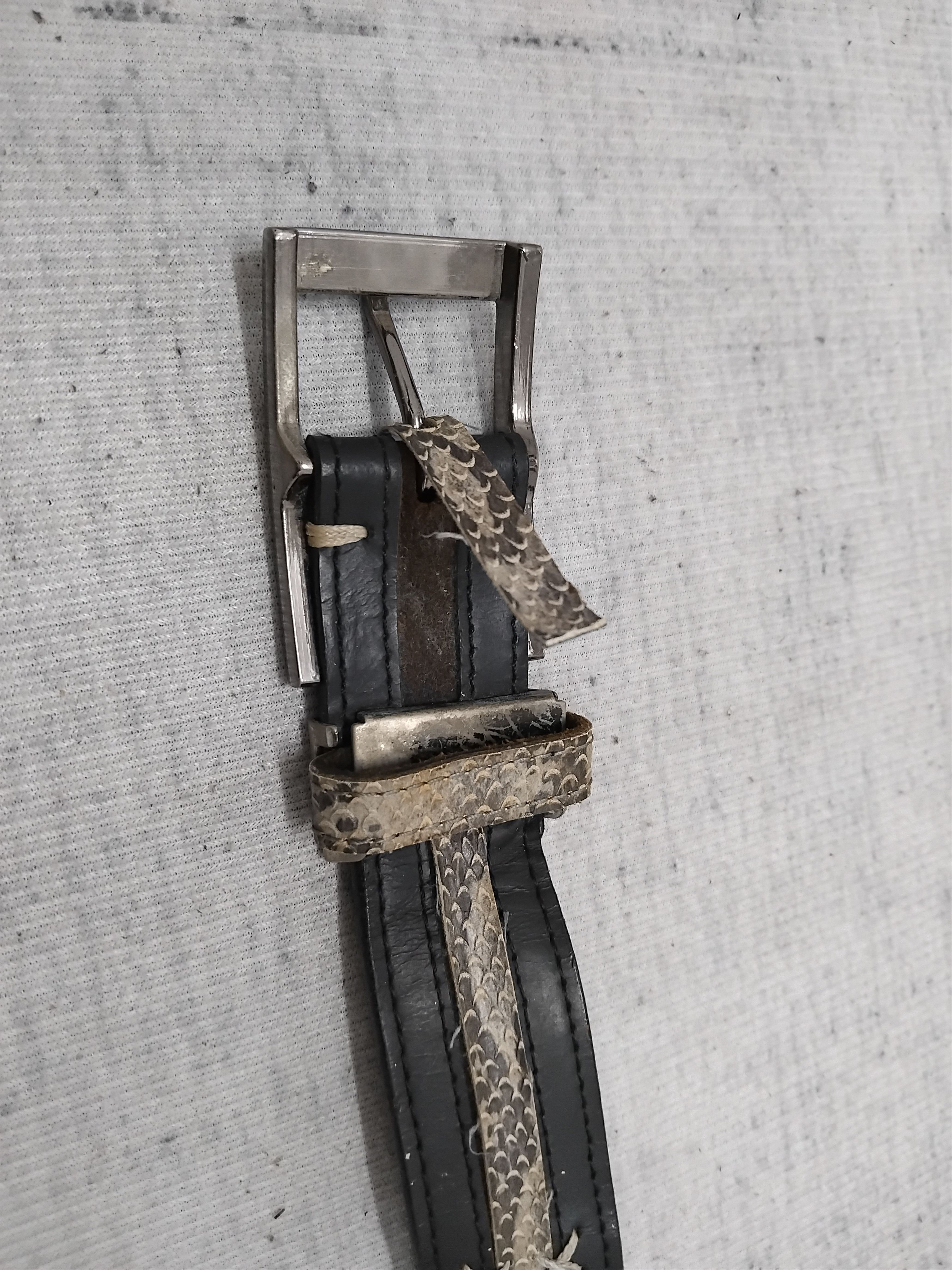 Comme Ca Ism 💥Comme ca ism snake skin leather belt Size ONE SIZE - 4 Thumbnail