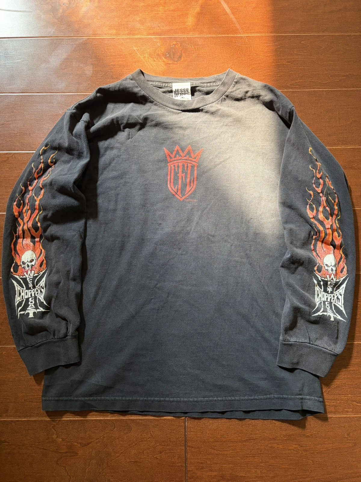 West Coast Choppers Vintage 1990s West Coast Choppers Flames Long