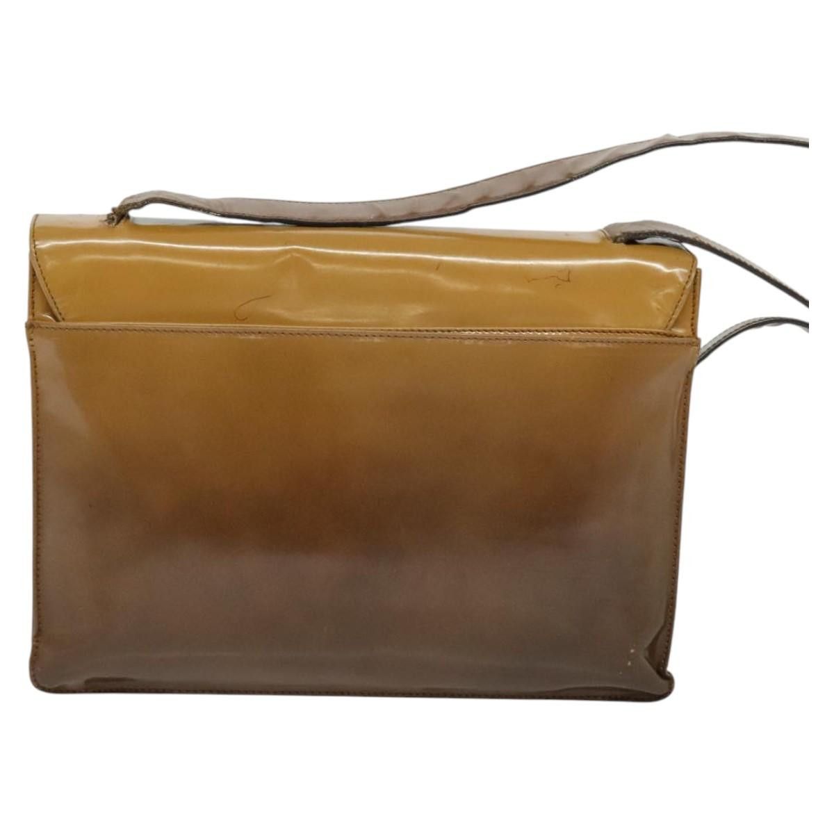 Prada PRADA Shoulder Bag Enamel Beige Silver Size ONE SIZE - 3 Thumbnail