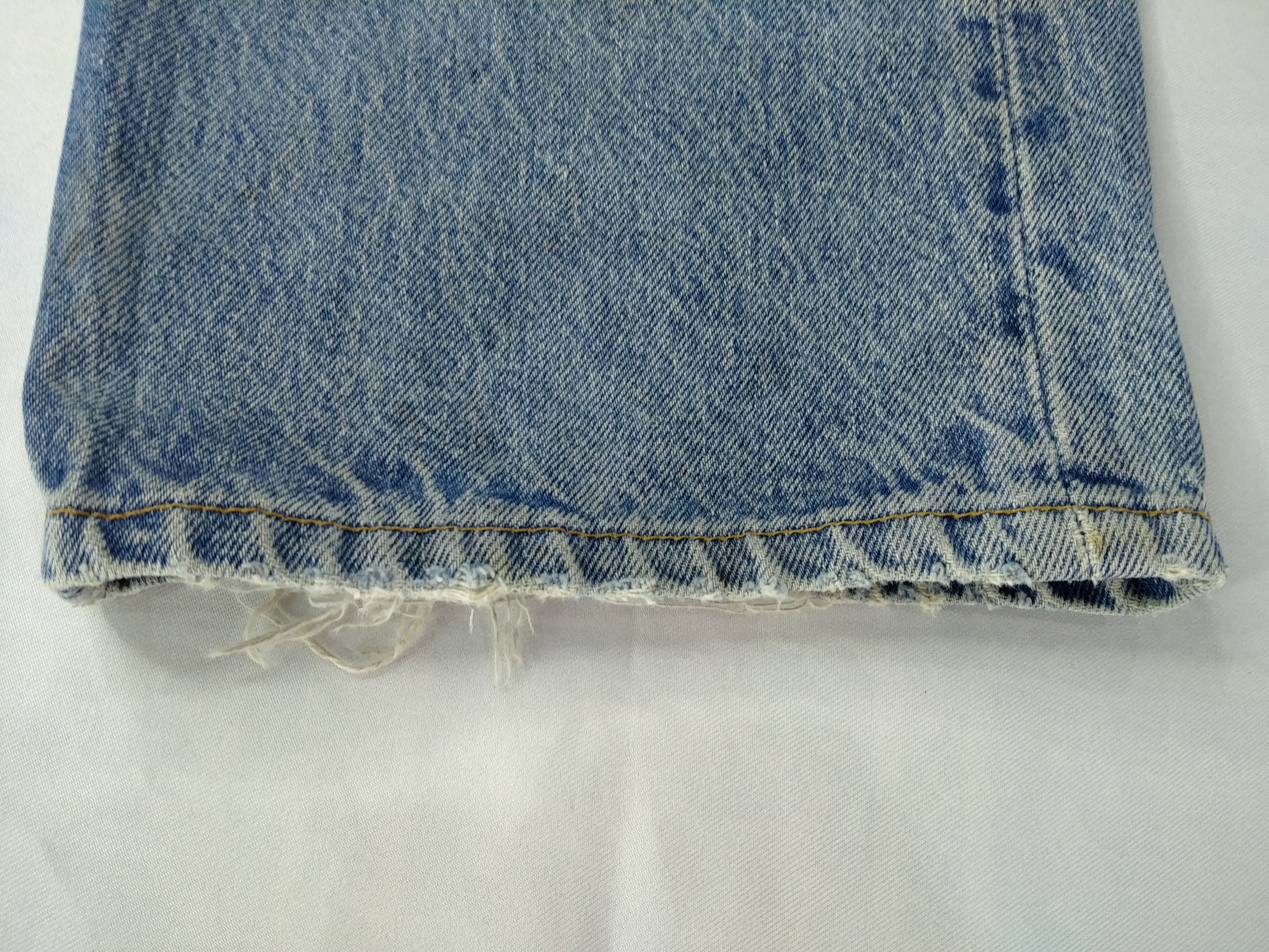 Levi's Vintage Levi's 501xx Distressed Denim 37x29.5 -JN581 Size US 37 - 16 Thumbnail