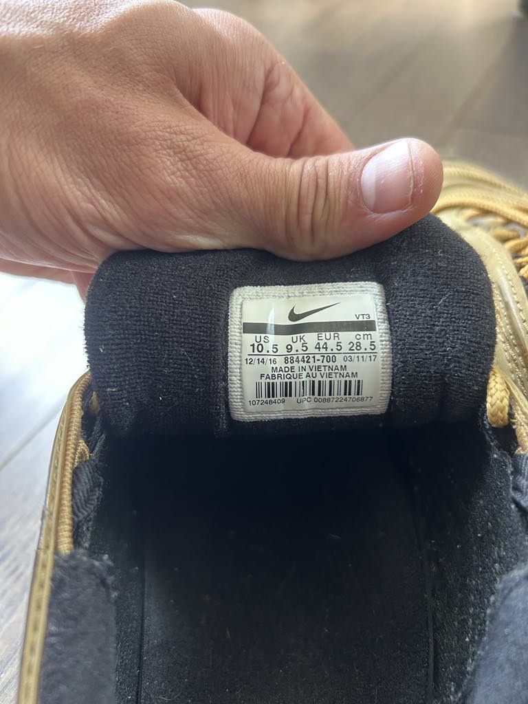 Nike Air Max 97 OG QS 'Metallic Gold' Size US 9.5 / EU 42-43 - 5 Thumbnail