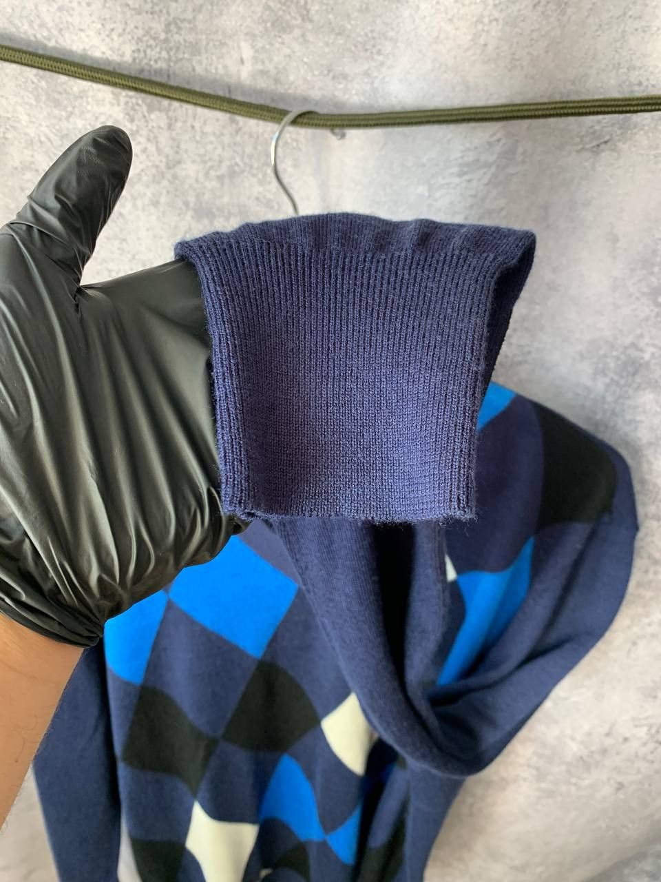 Galvin Green Galvin Green Golf V-Neck Jumper Diamond Argyle Sweater Wool Size US XL / EU 56 / 4 - 8 Thumbnail