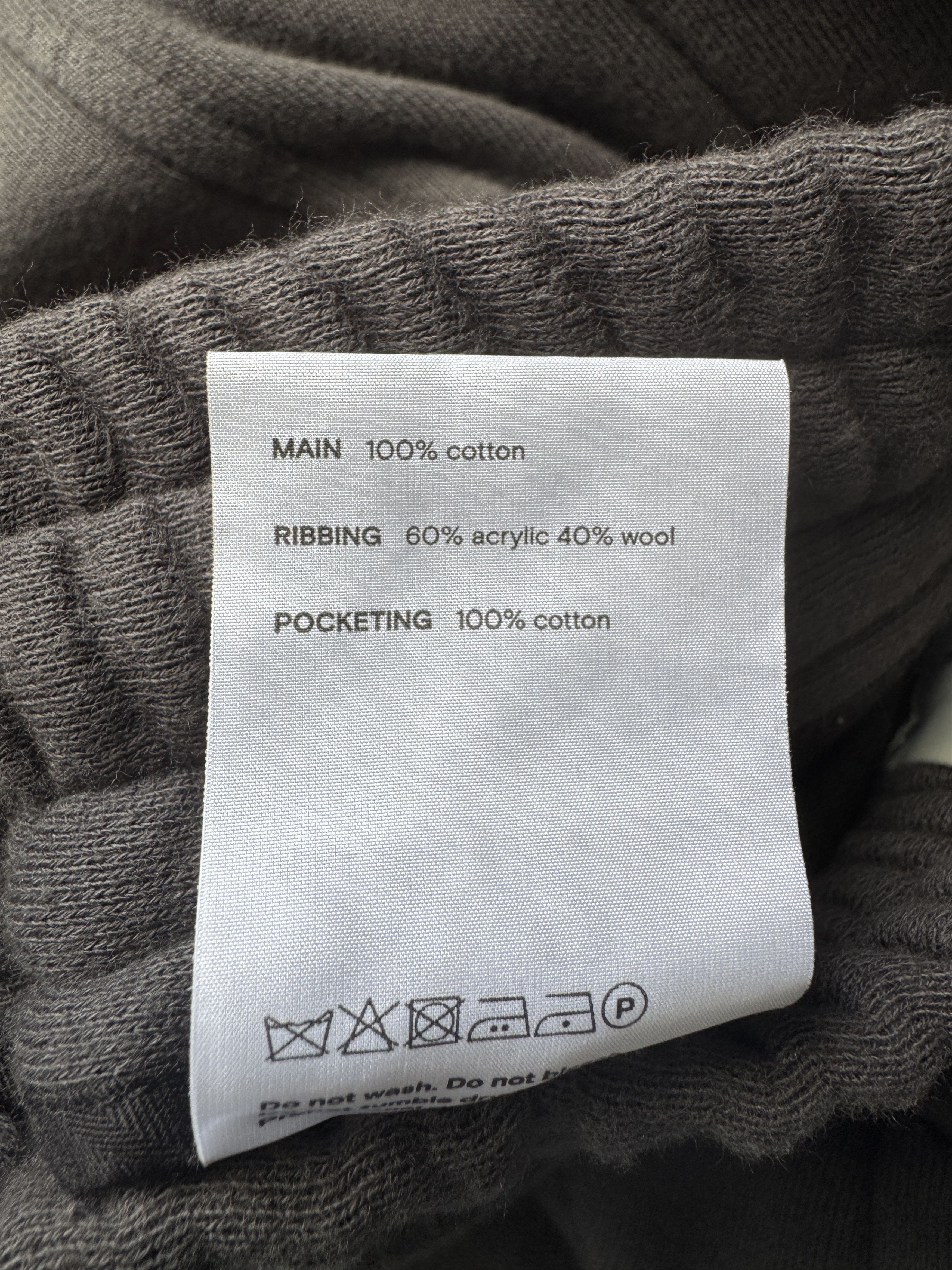 Song For The Mute SONG FOR THE MUTE Gray Paneled Lounge Pants Size US 36 / EU 52 - 12 Thumbnail