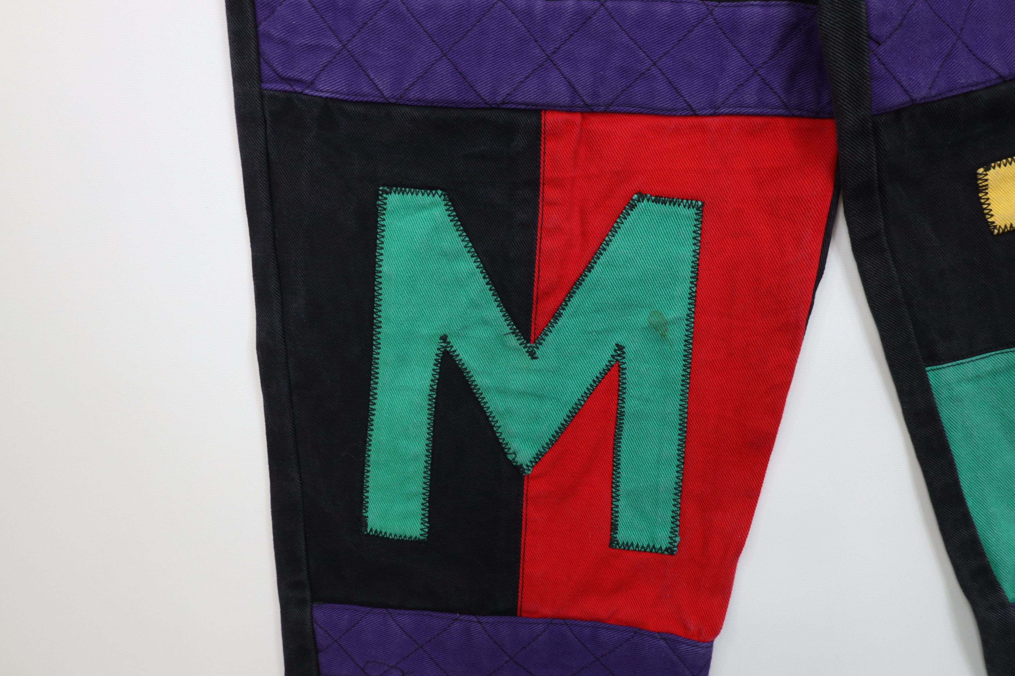 Vintage Vintage 90s Streetwear Baggy Fit Malcolm X Denim Jeans Black Size US 34 / EU 50 - 8 Thumbnail
