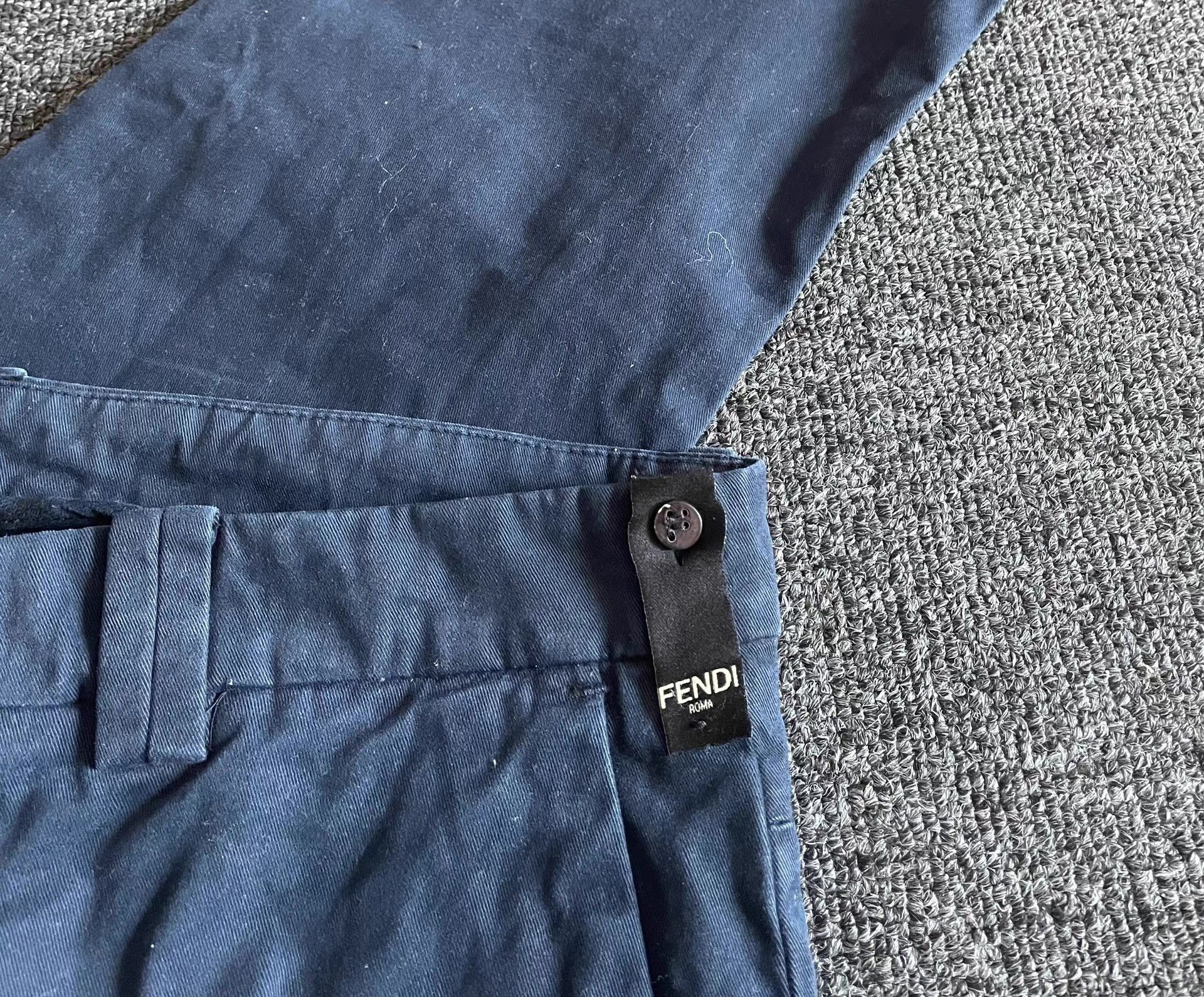 Fendi Fendi blue casual pants Size US 36 / EU 52 - 6 Thumbnail
