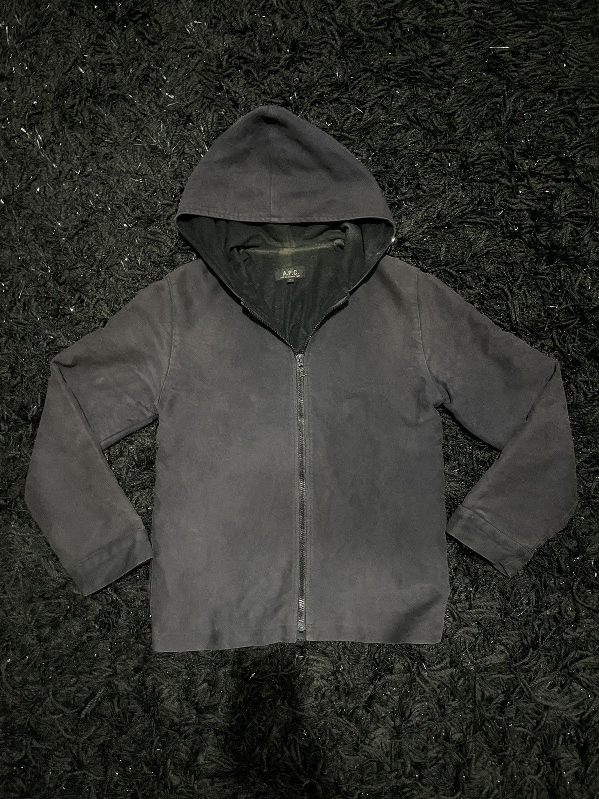 A.P.C. A.P.C. France Designer Chore Hooded workwear RiRi Zip Faded Size US S / EU 44-46 / 1 - 4 Thumbnail