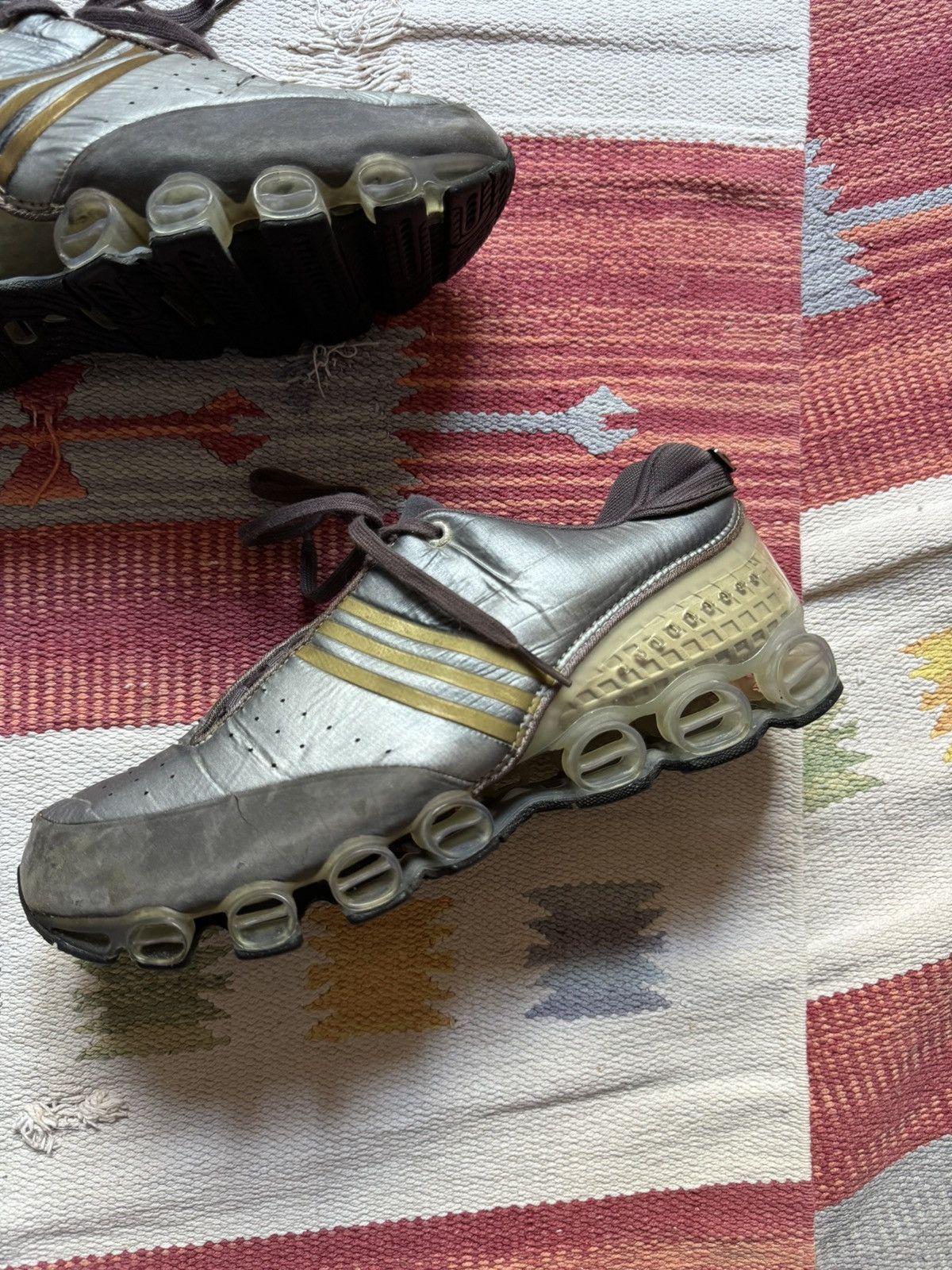 Vintage Vintage 00’s Adidas x Stella McCartney y2k Bounce Sneakers Size US 7 / IT 37 - 3 Thumbnail