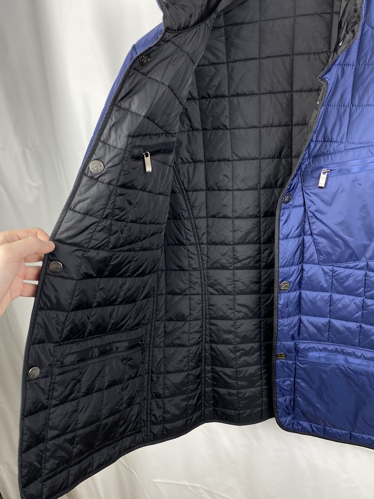 Ermenegildo Zegna Ermenegildo Zegna Sport Reversible Jacket Thermore size S Size US S / EU 44-46 / 1 - 12 Thumbnail