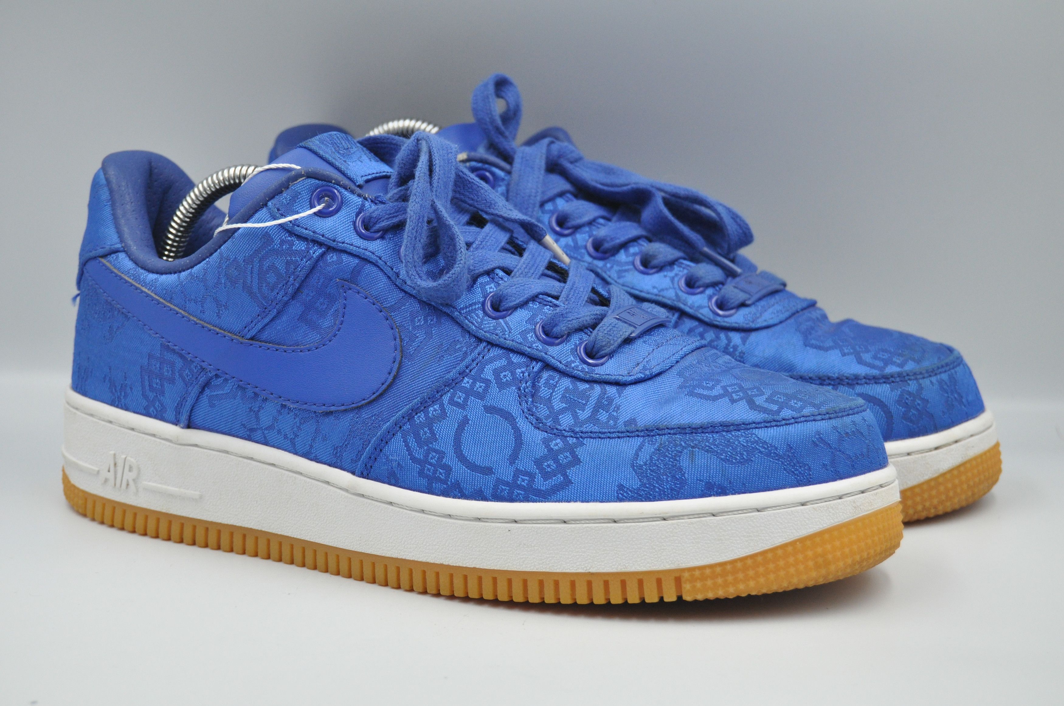 CLOT × Nike Nike - CLOT - F/W 19 - “Blue Silk” Air Force 1 Size US 7 / EU 40 - 1 Thumbnail