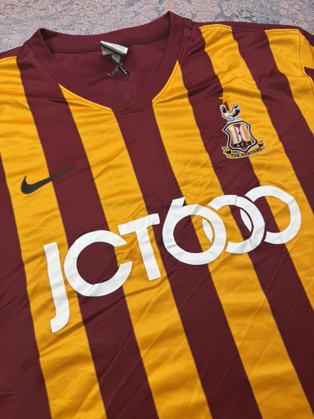 Nike Bradford City 14/15 Home Football Jersey Size US XXL / EU 58 / 5 - 5 Thumbnail