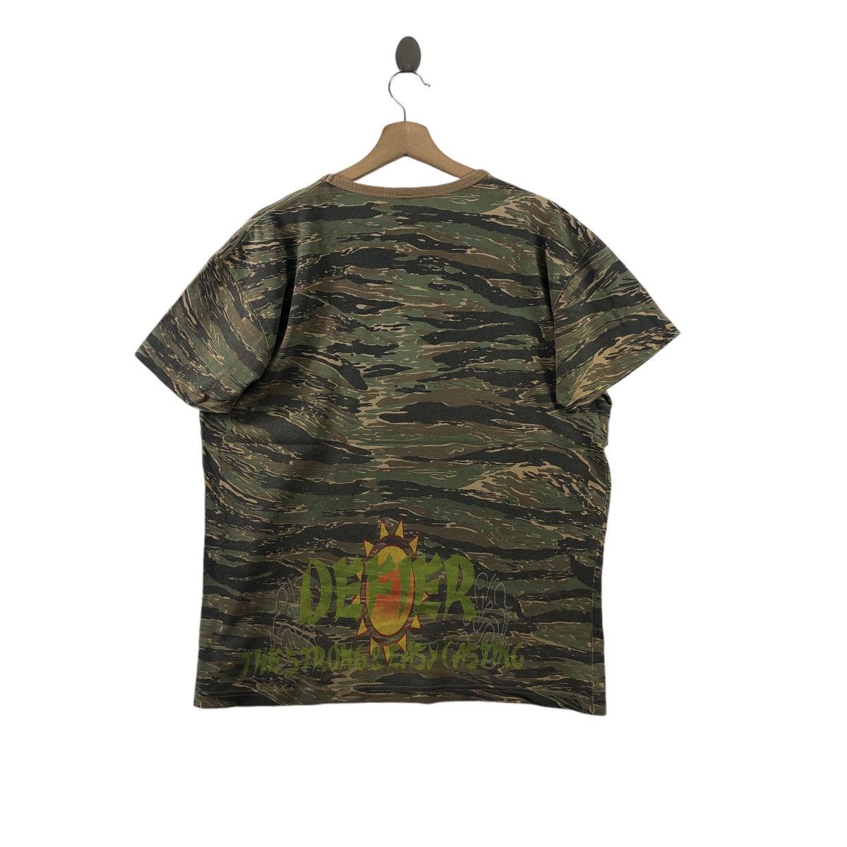 Vintage Vintage DEFIER The Strong & Easy Casting Tiger Camouflage Size US XL / EU 56 / 4 - 3 Thumbnail