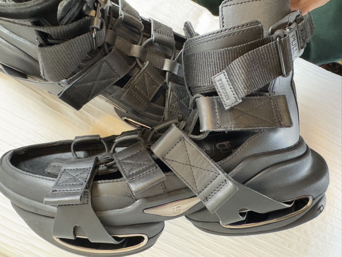 Balmain Leather Sandals Size US 8 / EU 41 - 5 Thumbnail