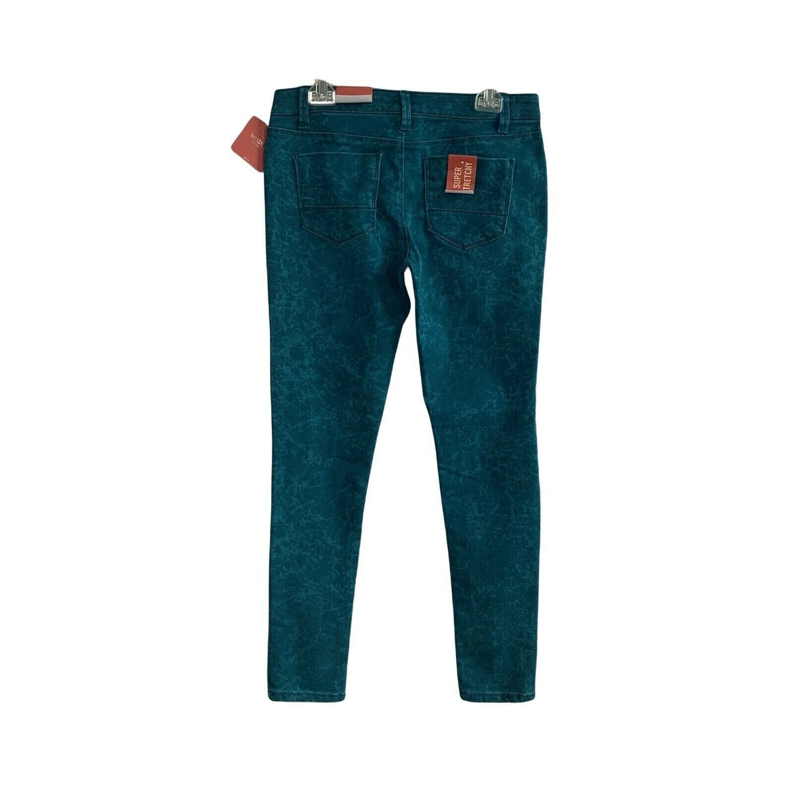 Mossimo MOSSIMO SUPPLY CO. Denim green Jeggings Size 11 Size 33" - 7 Thumbnail