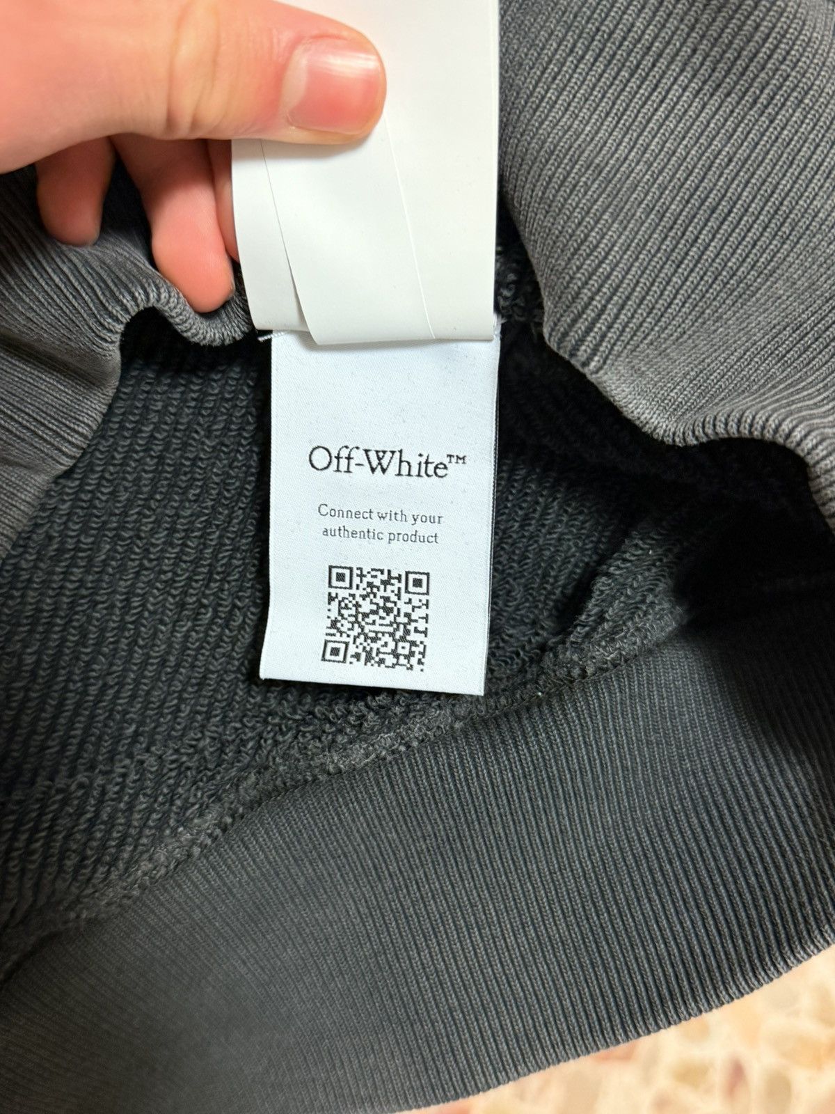 Off-White Off-White Super Moon Hoodie with Vintage Effect Size US XS / EU 42 / 0 - 20 Thumbnail